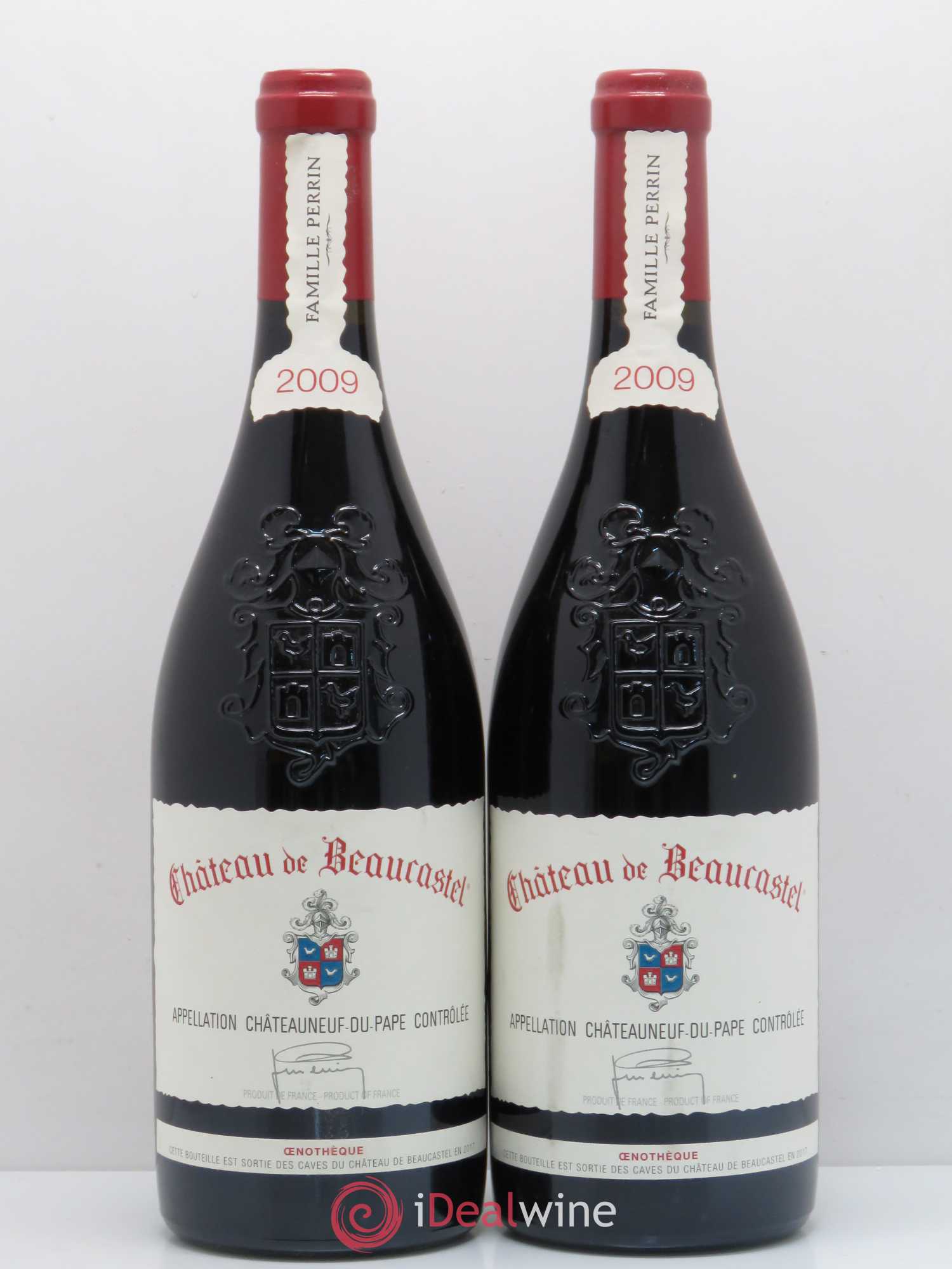 Châteauneuf-du-Pape Château de Beaucastel Famille Perrin 2009 - Lot de 2 bouteilles - 0