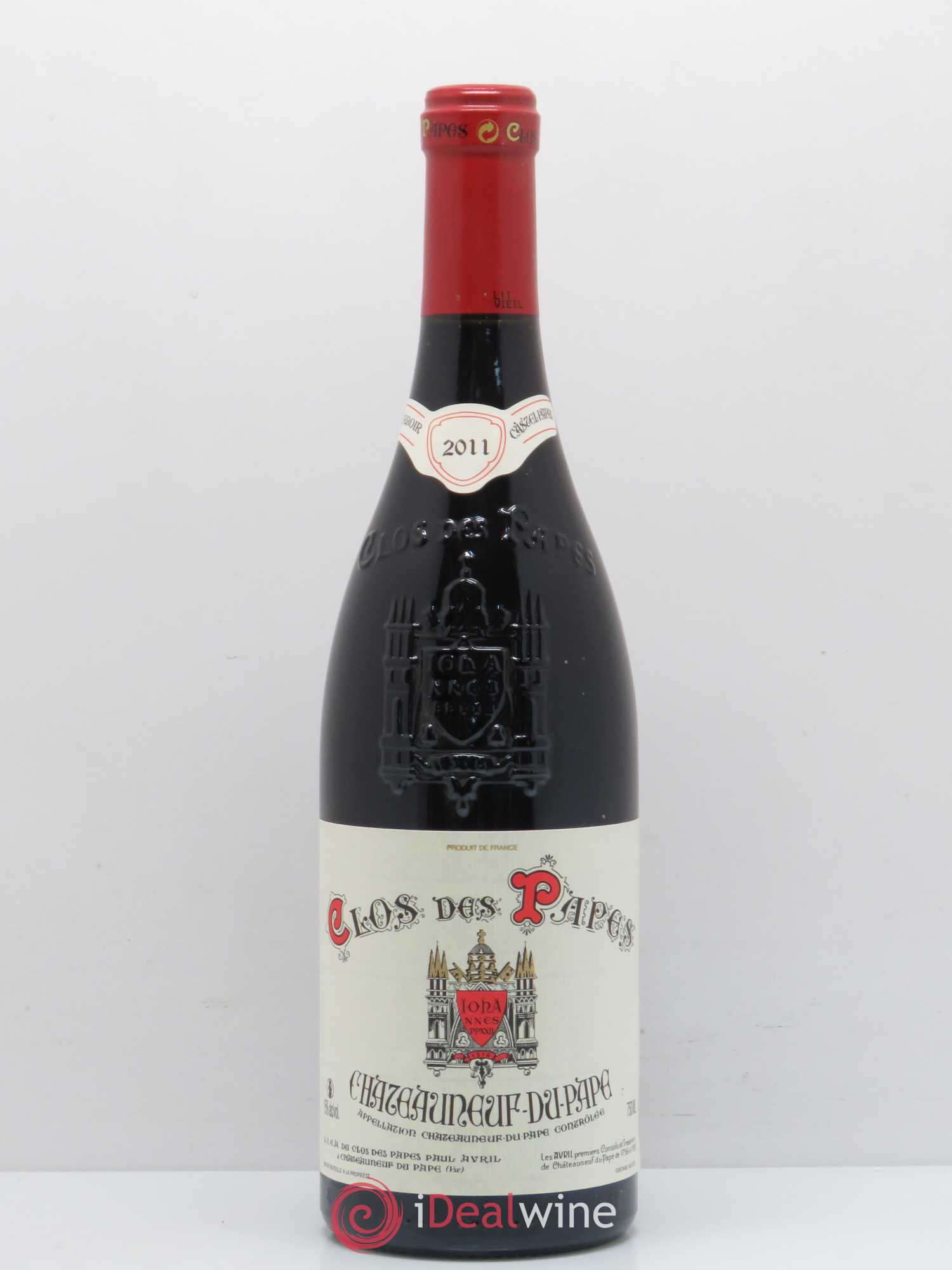 Châteauneuf-du-Pape Clos des Papes - Paul Avril 2011 - Lot de 1 bouteille - 0