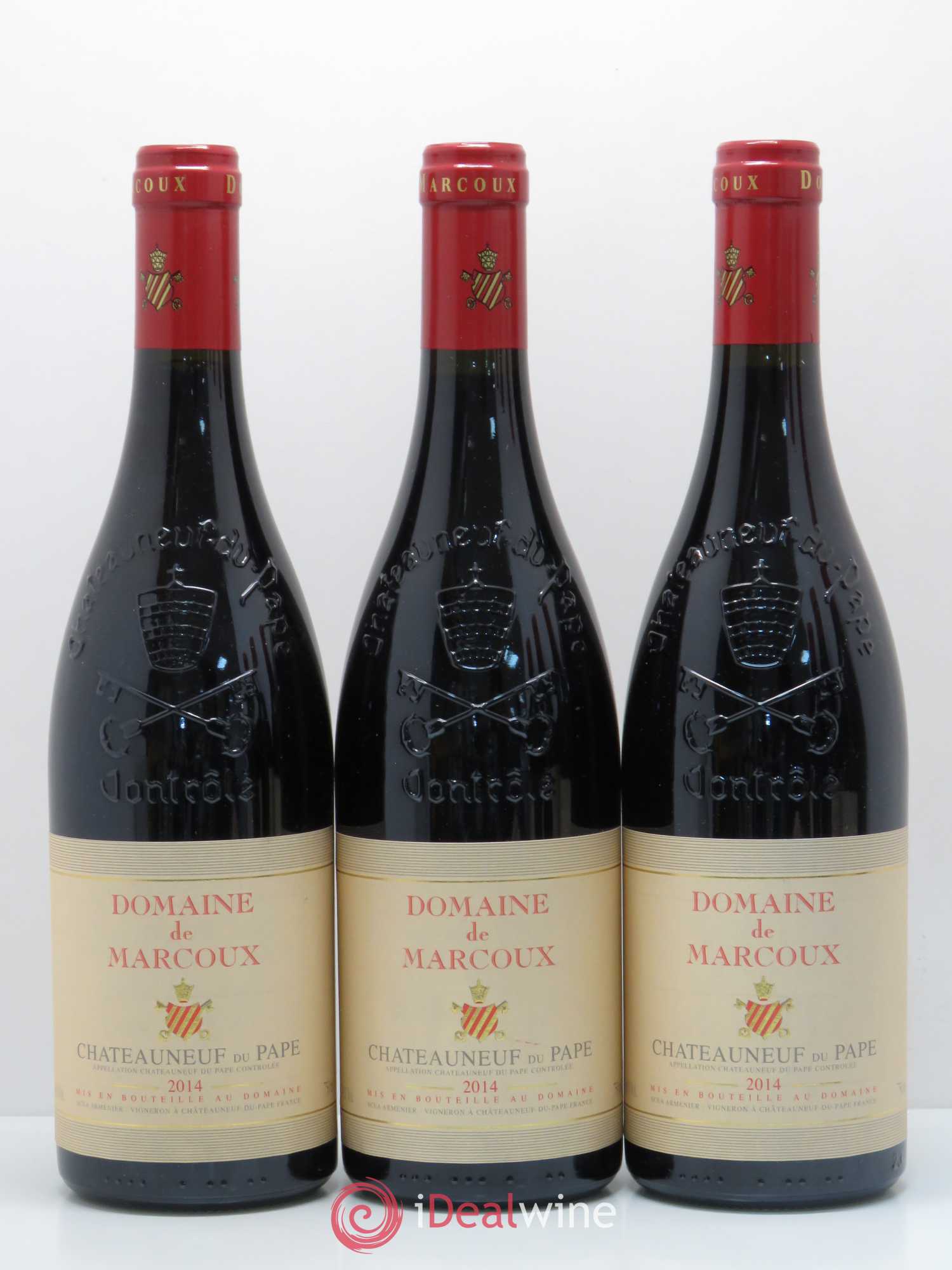 Châteauneuf-du-Pape Marcoux (Domaine de) 2014 - Lot de 6 bouteilles - 1