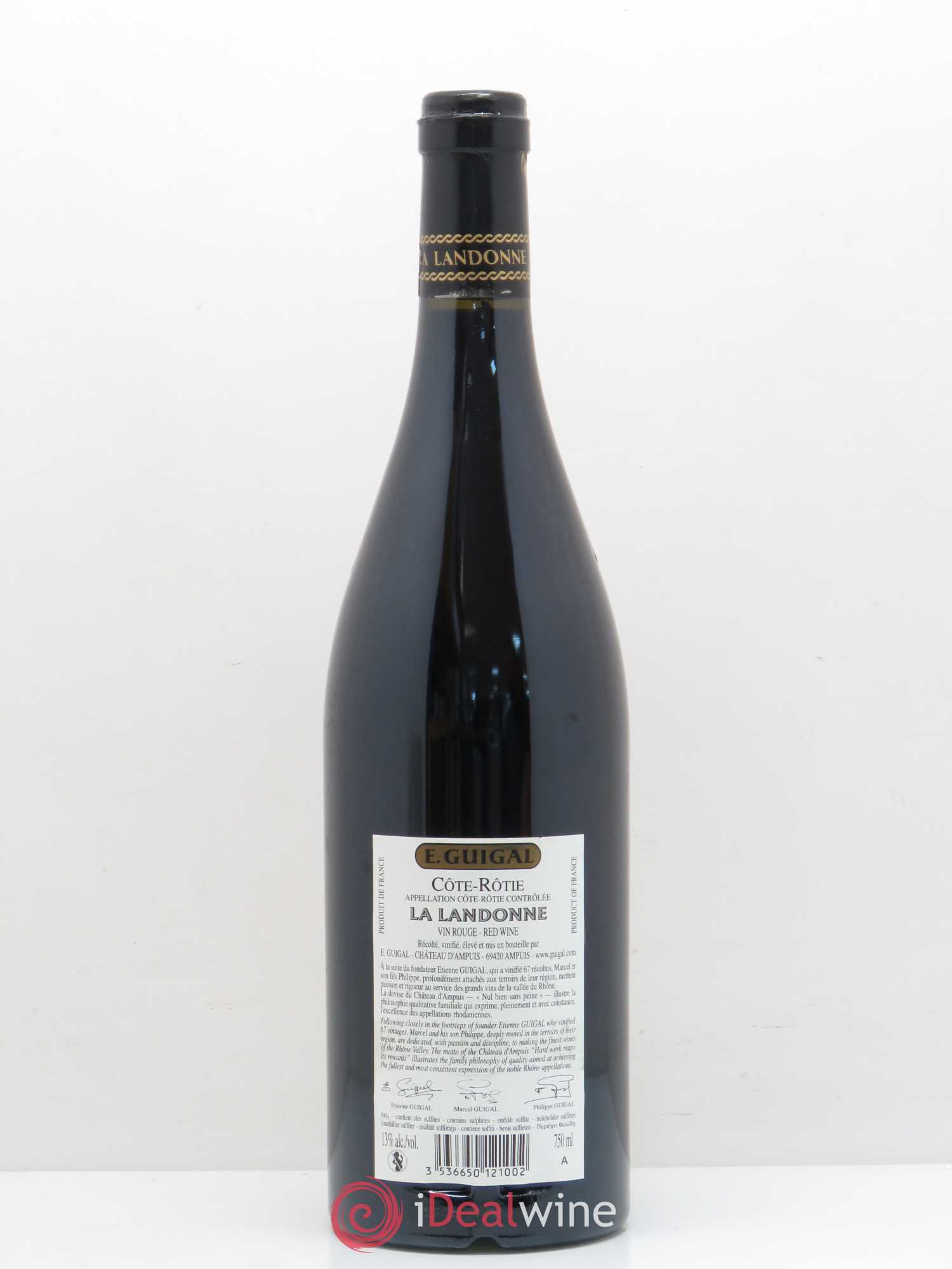 Côte-Rôtie La Landonne Guigal 2007 - Lot de 1 bouteille - 1