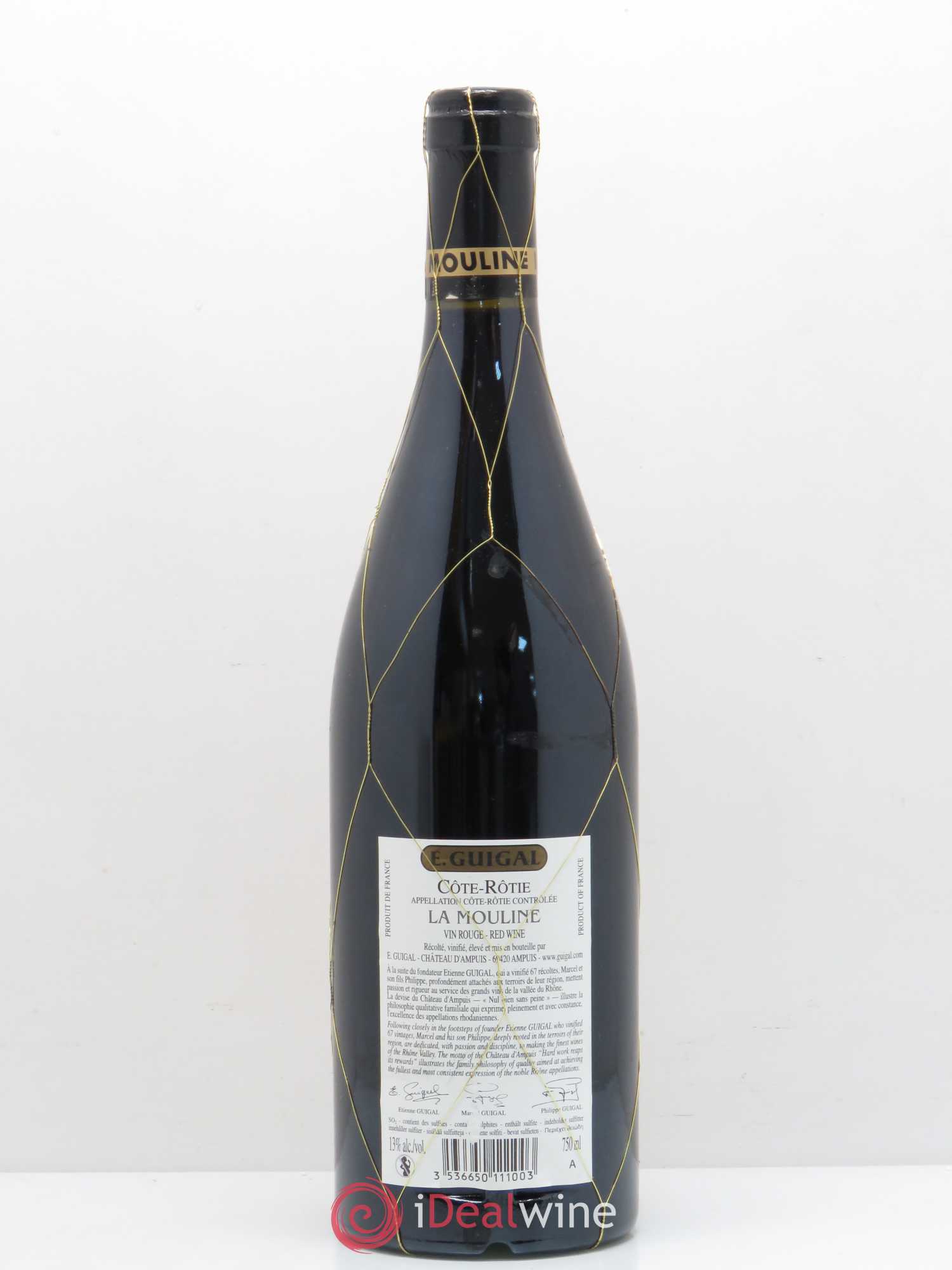 Côte-Rôtie La Mouline Guigal 2007 - Lot de 1 bouteille - 1