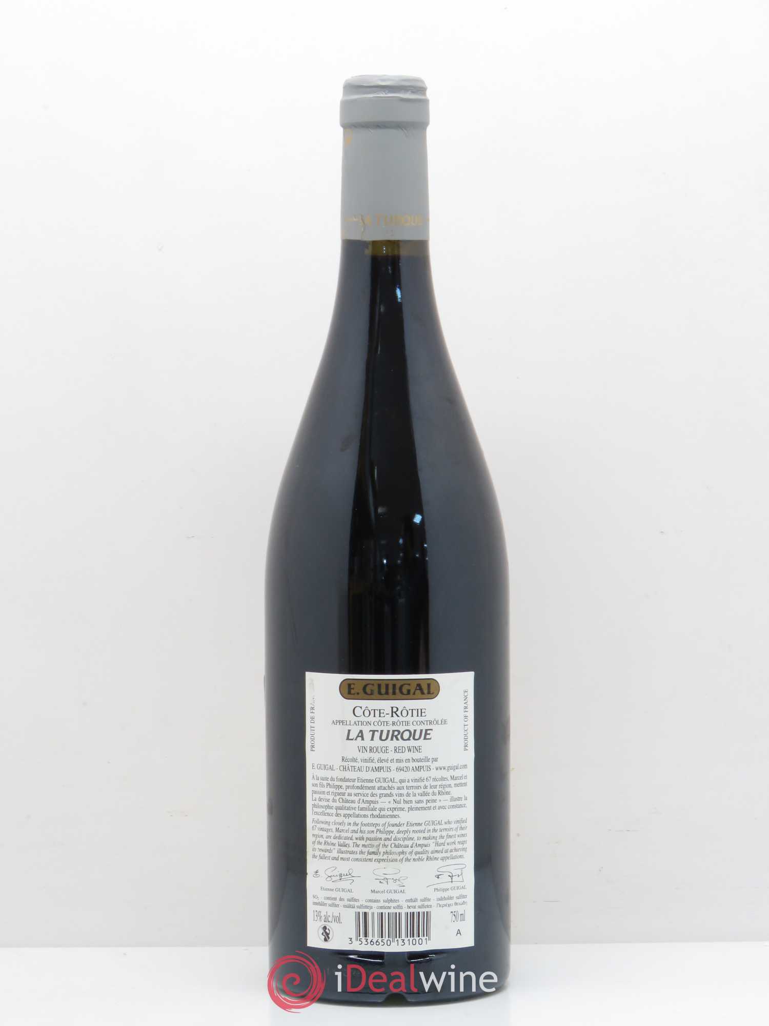 Côte-Rôtie La Turque Guigal 2007 - Lot de 1 bouteille - 1