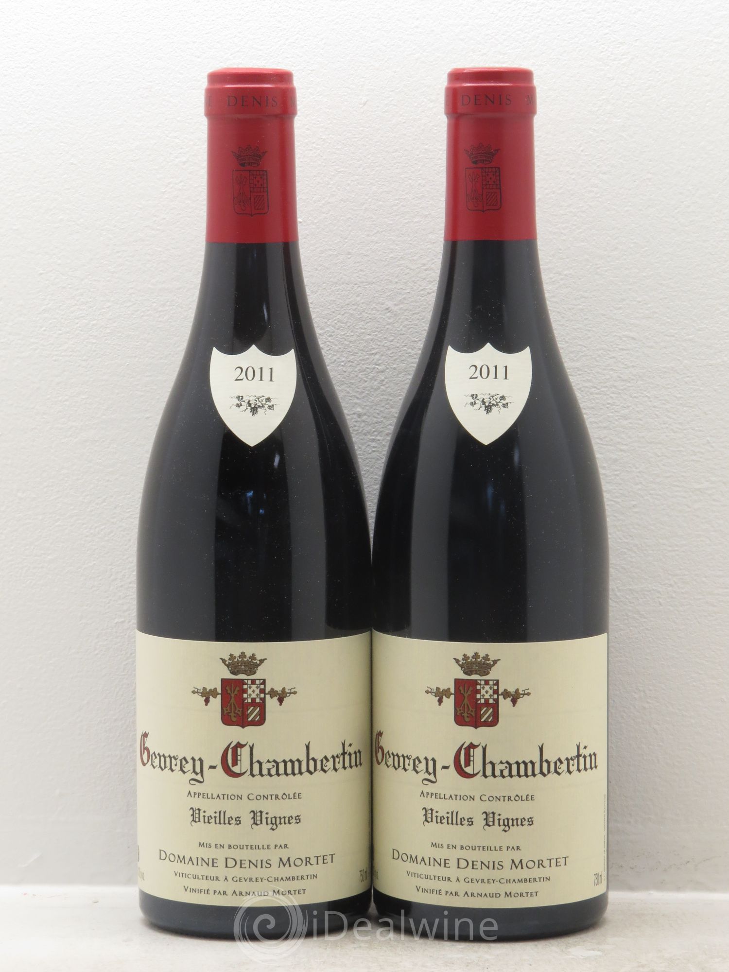 Gevrey-Chambertin Vieilles vignes Denis Mortet (Domaine) 2011 - Lot de 2 bouteilles - 0