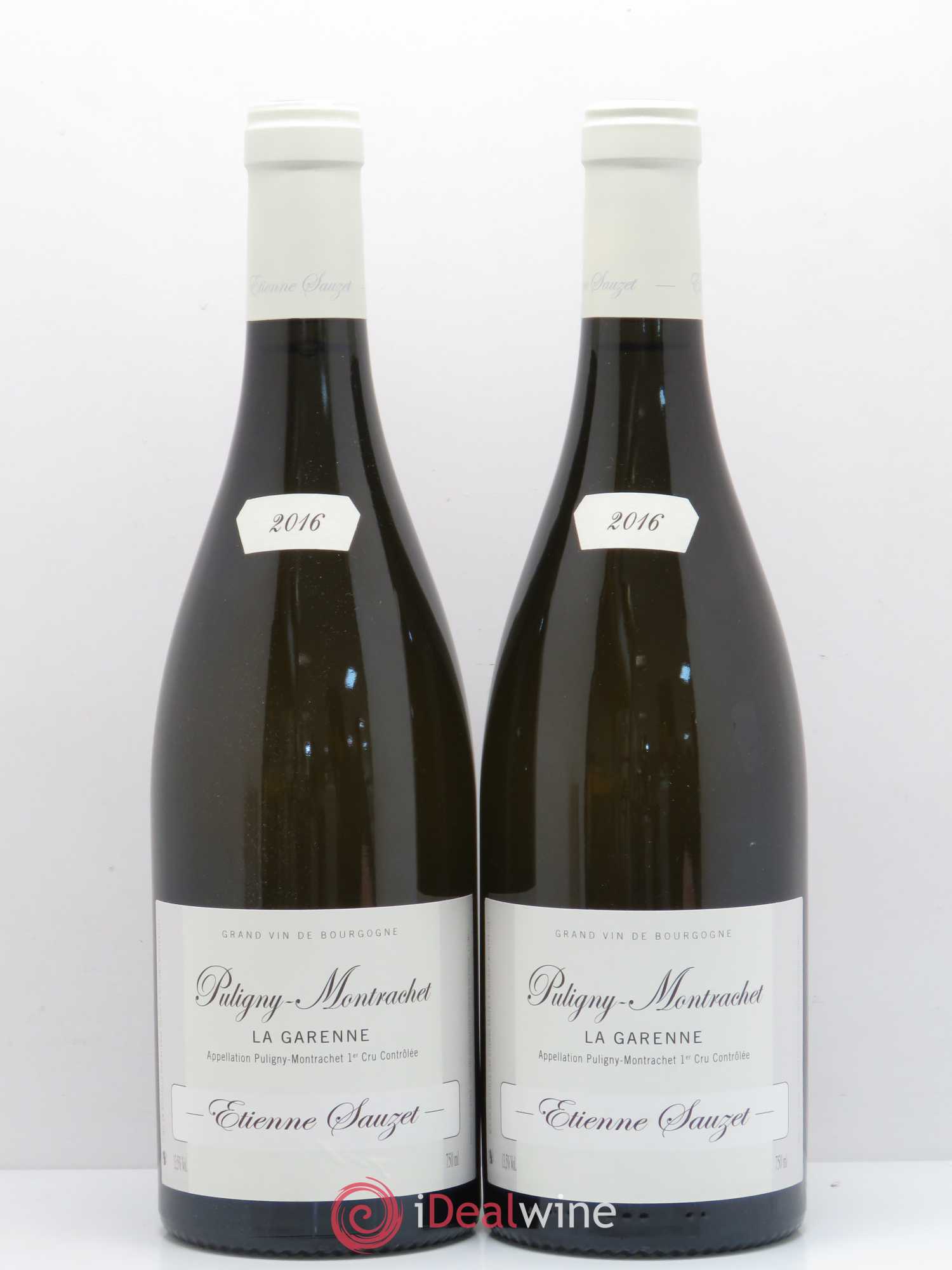 Puligny-Montrachet 1er Cru La Garenne Etienne Sauzet 2016 - Lot de 2 bouteilles - 0