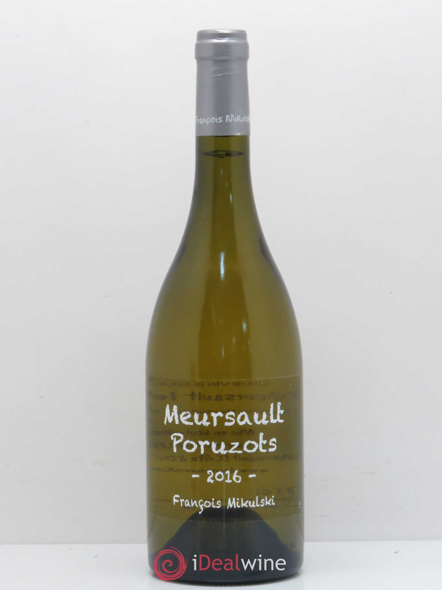 Meursault 1er Cru Poruzots François Mikulski 2016 - Lot de 1 bouteille - 0