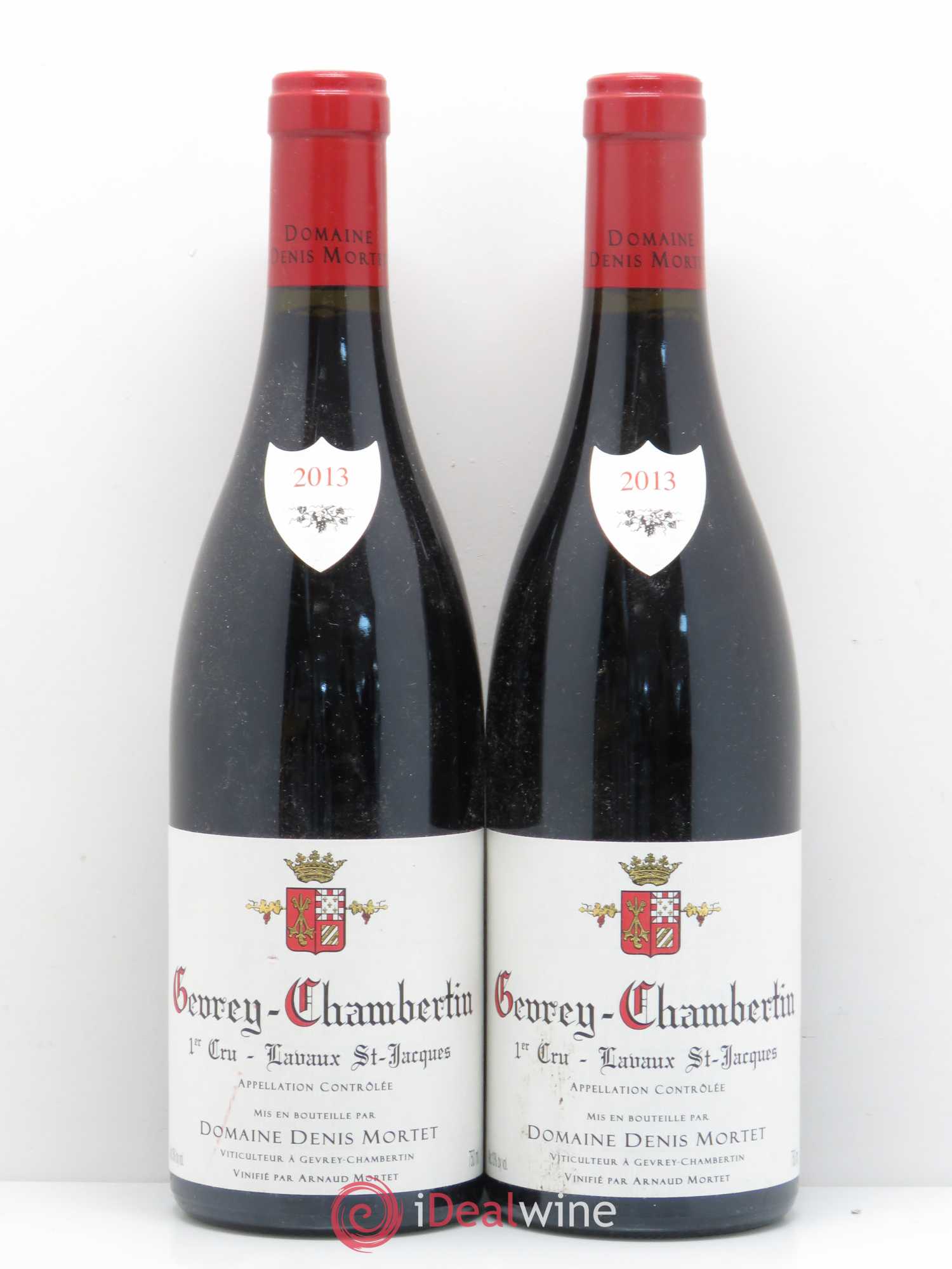 Gevrey-Chambertin 1er Cru Lavaux Saint Jacques Denis Mortet (Domaine) 2013 - Lot de 2 bouteilles - 0