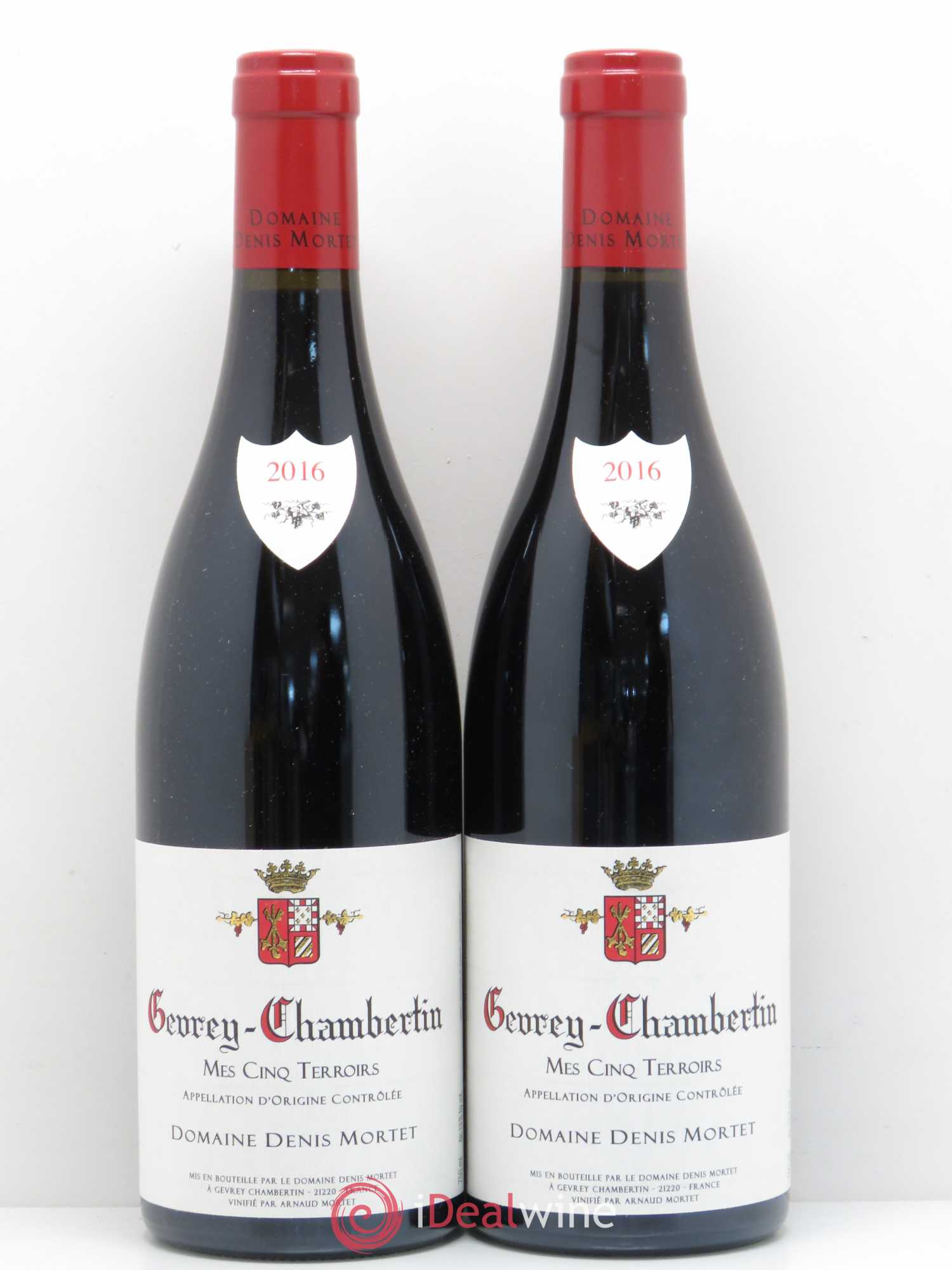Gevrey-Chambertin Mes Cinq Terroirs Denis Mortet (Domaine) 2016 - Lot de 2 bouteilles - 0