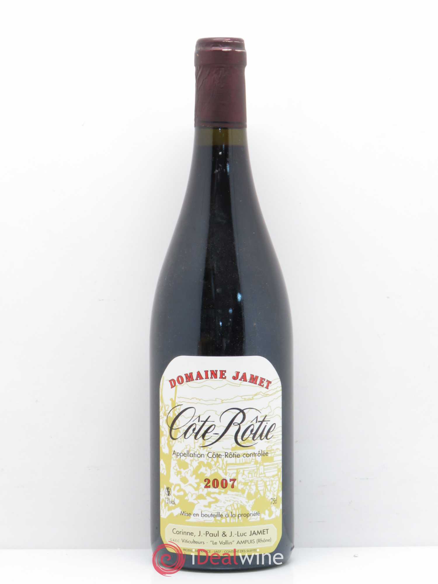 Côte-Rôtie Jamet (Domaine) 2007 - Lot de 1 bouteille - 0