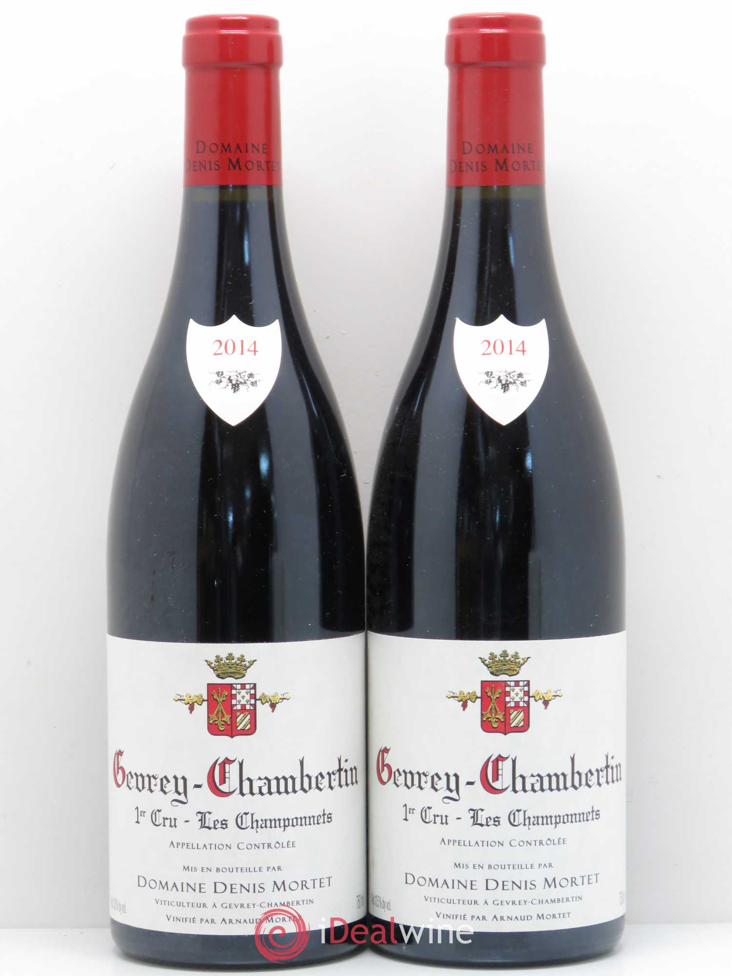 Gevrey-Chambertin 1er Cru Les Champonnets Denis Mortet (Domaine) 2014 - Lot de 2 bouteilles - 0