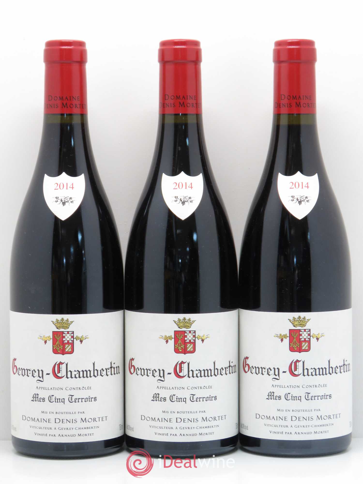 Gevrey-Chambertin Mes Cinq Terroirs Denis Mortet (Domaine) 2014 - Lot de 3 bouteilles - 0