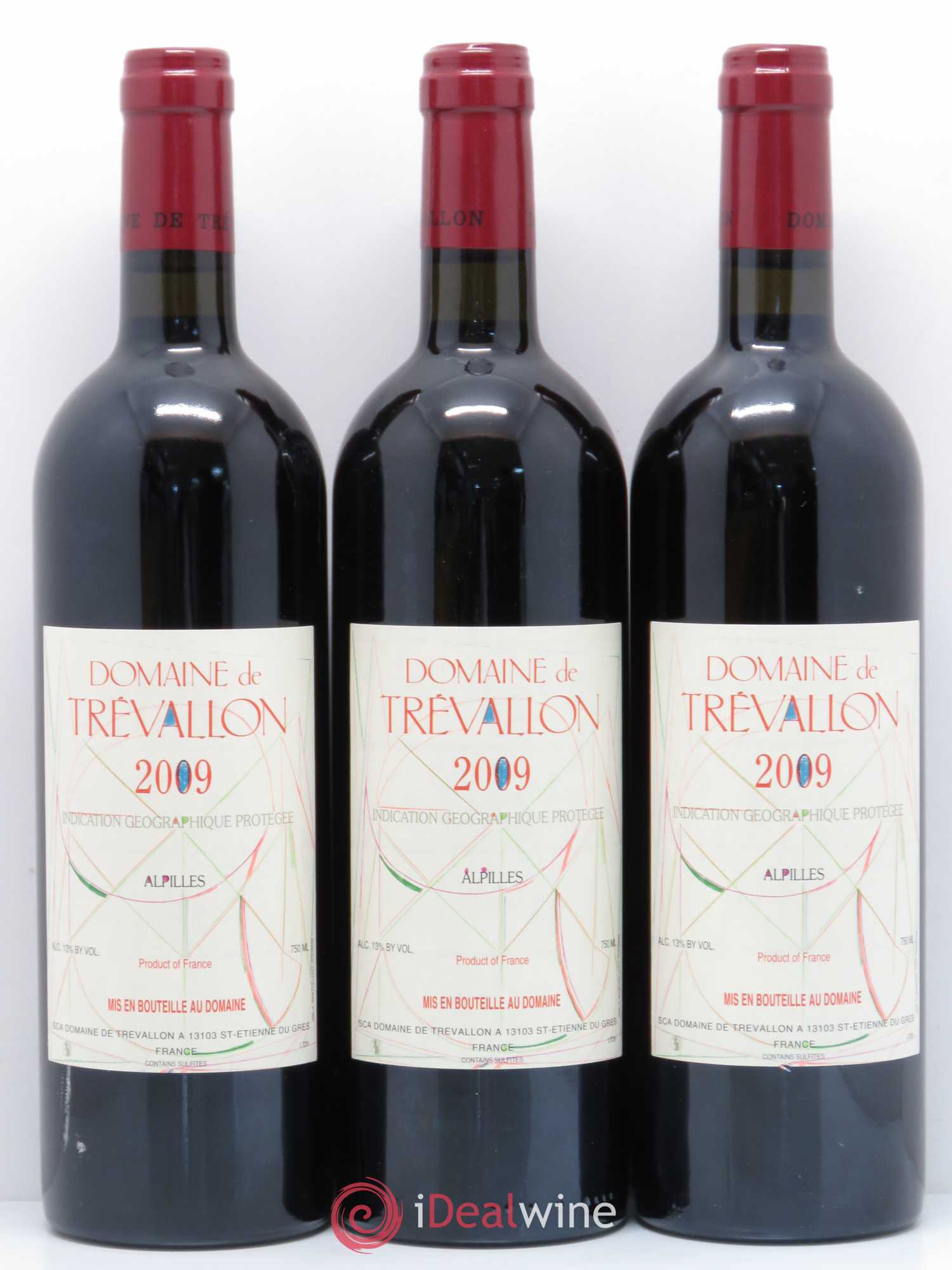 Coteaux d'Aix-en-Provence Trévallon (Domaine de) Eloi Dürrbach 2009 - Lot de 6 bouteilles - 2
