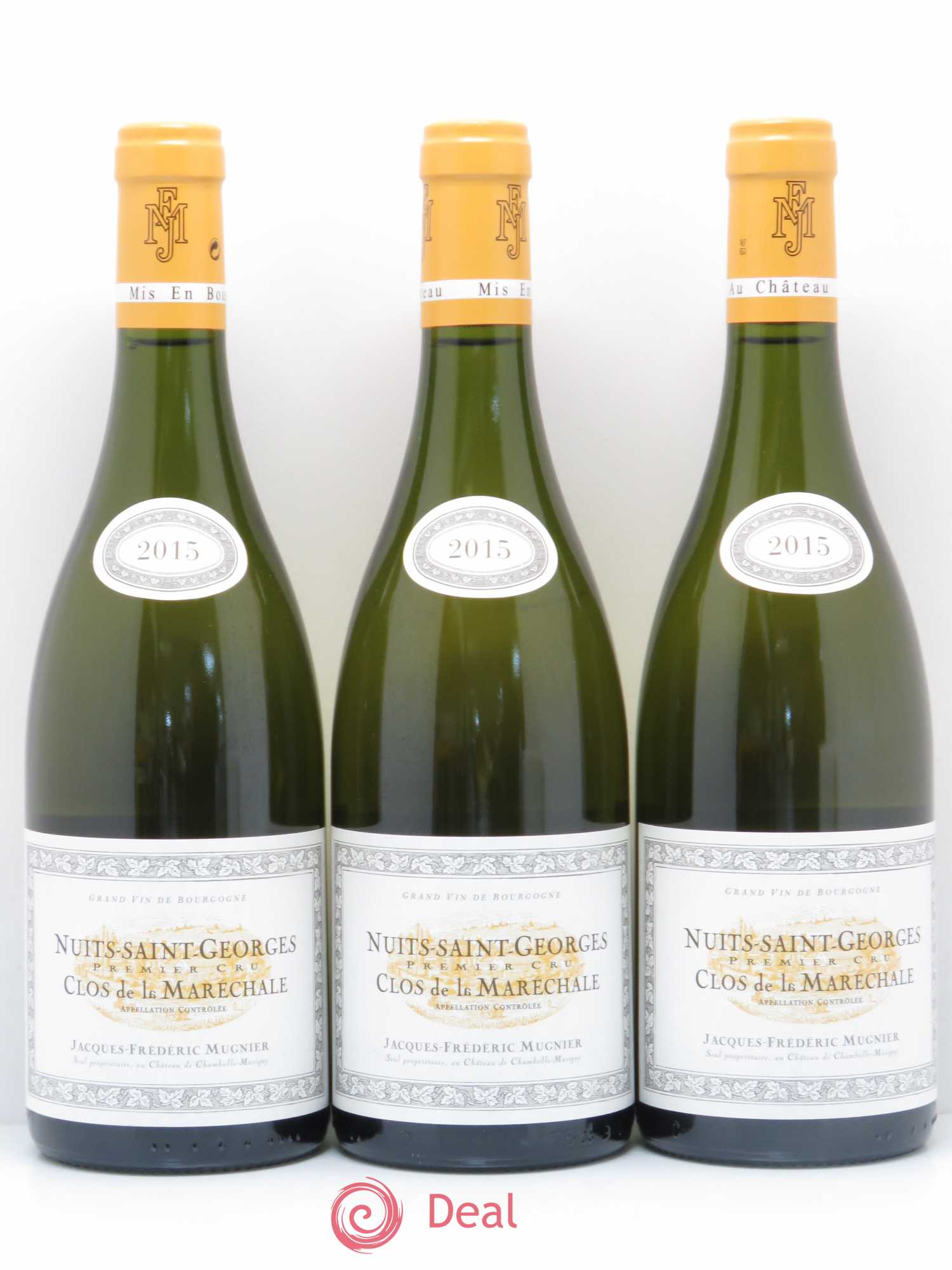 Nuits-Saint-Georges 1er Cru Clos de La Maréchale Jacques-Frédéric Mugnier 2015 - Lot de 3 bouteilles - 0
