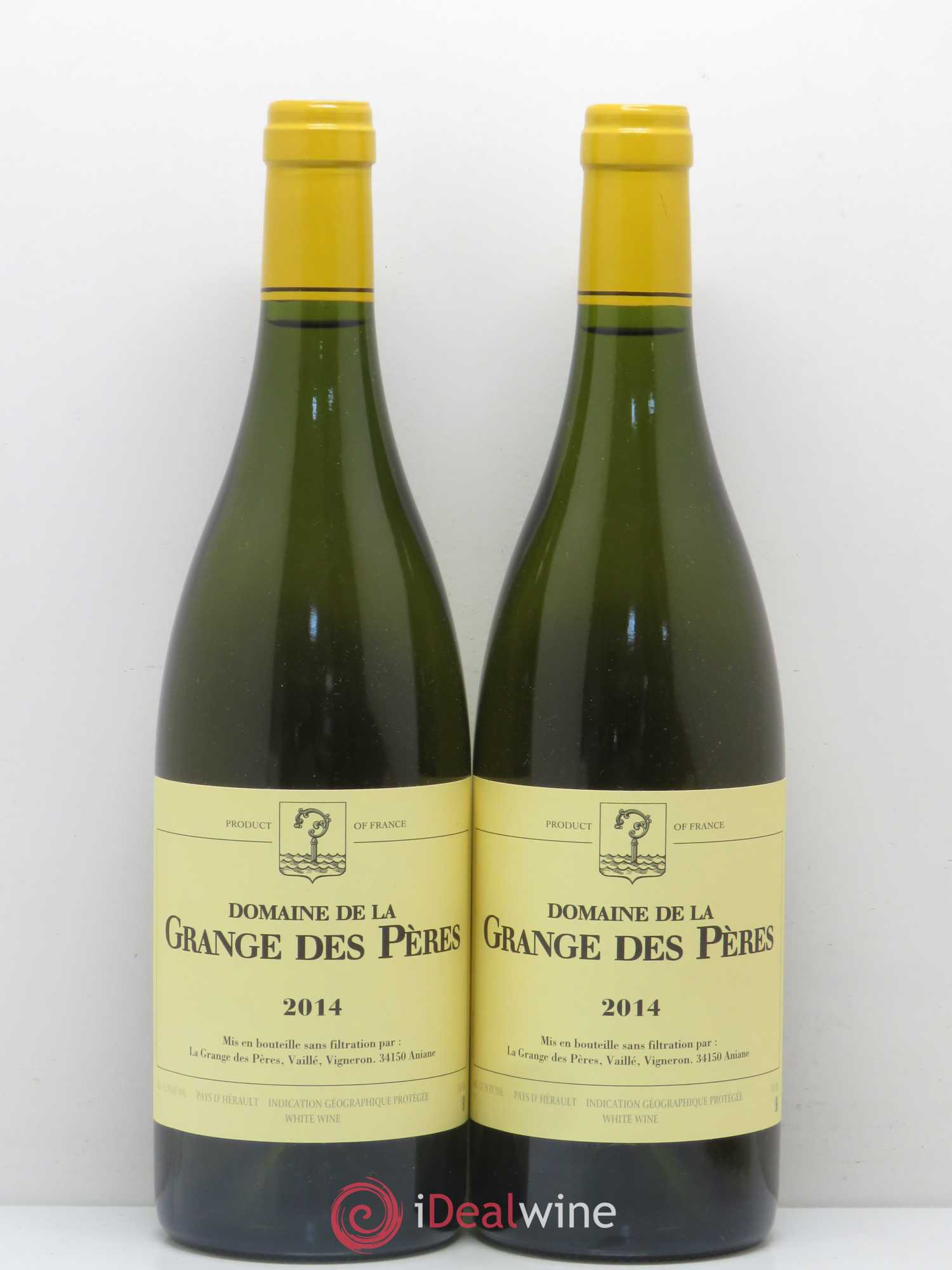 Pays d'Hérault Grange des Pères Laurent Vaillé 2014 - Lot de 2 bouteilles - 0