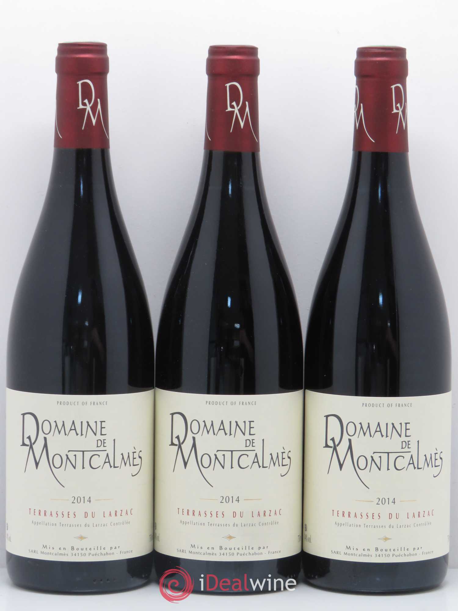 Terrasses du Larzac Domaine de Montcalmès Frédéric Pourtalié 2014 - Lot de 6 bouteilles - 2