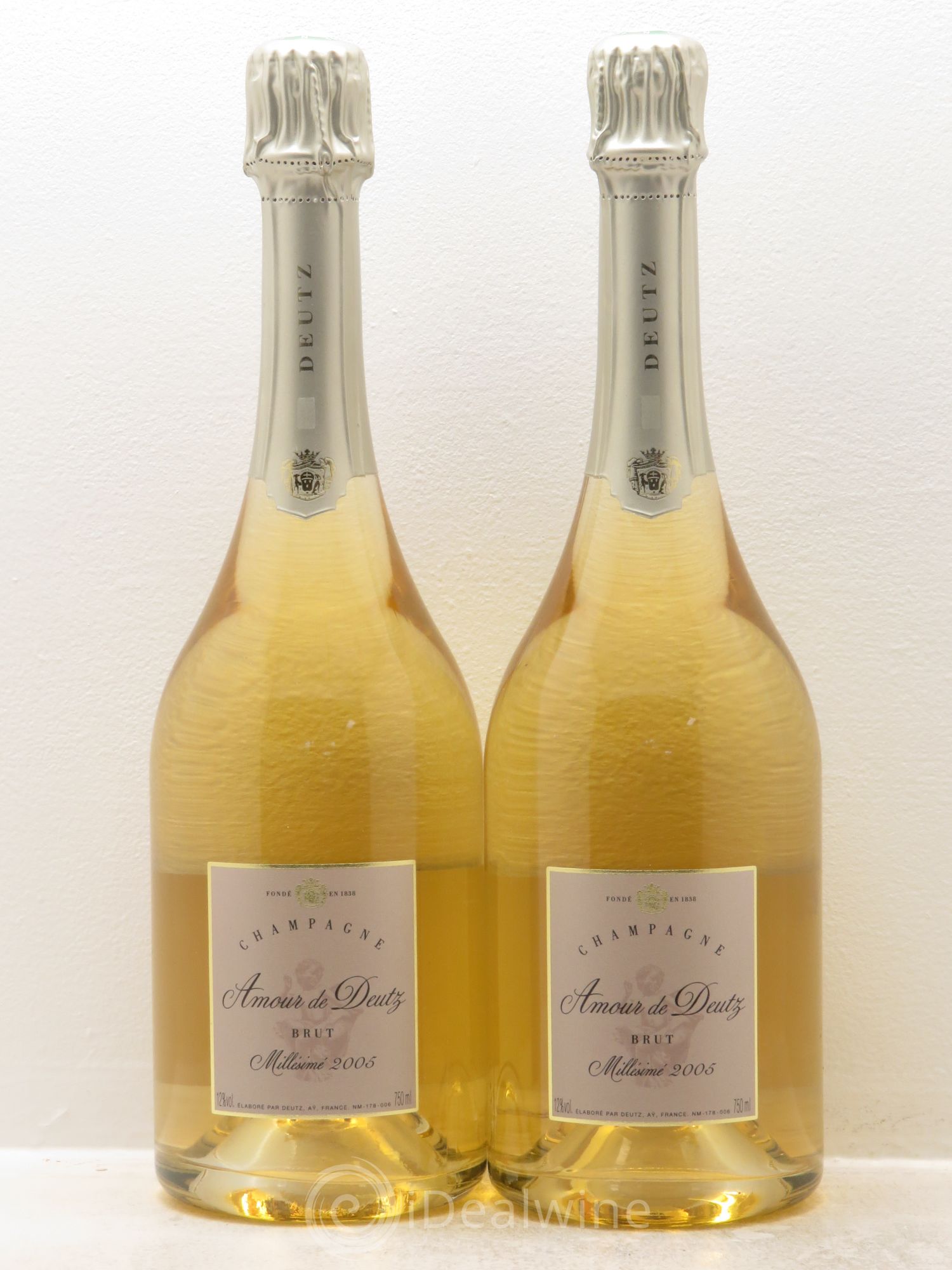 Amour de Deutz Brut Deutz 2005 - Lot de 2 bouteilles - 0