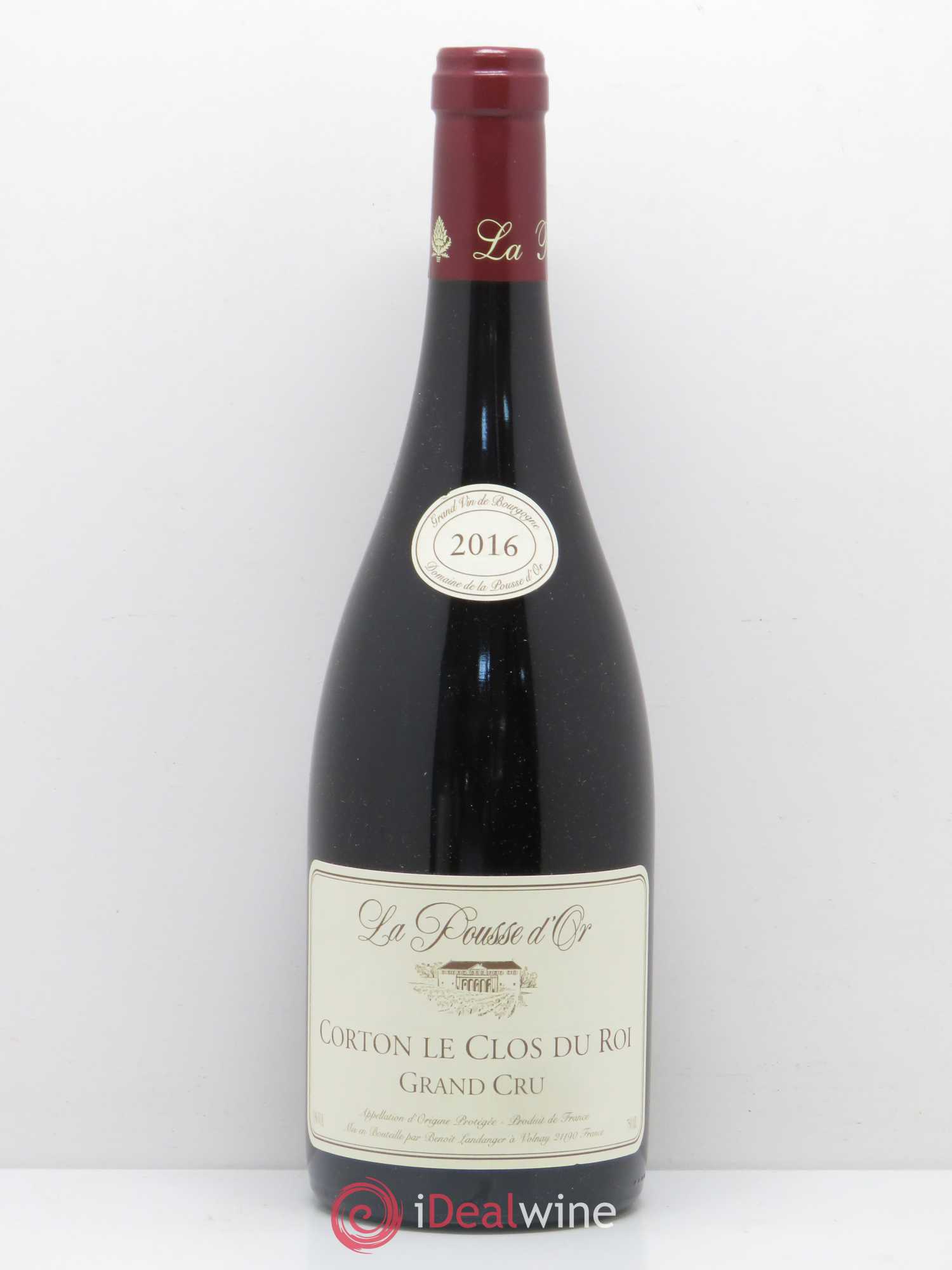 Corton Grand Cru Clos du Roi La Pousse d'Or (Domaine de) 2016 - Lot de 1 bouteille - 0