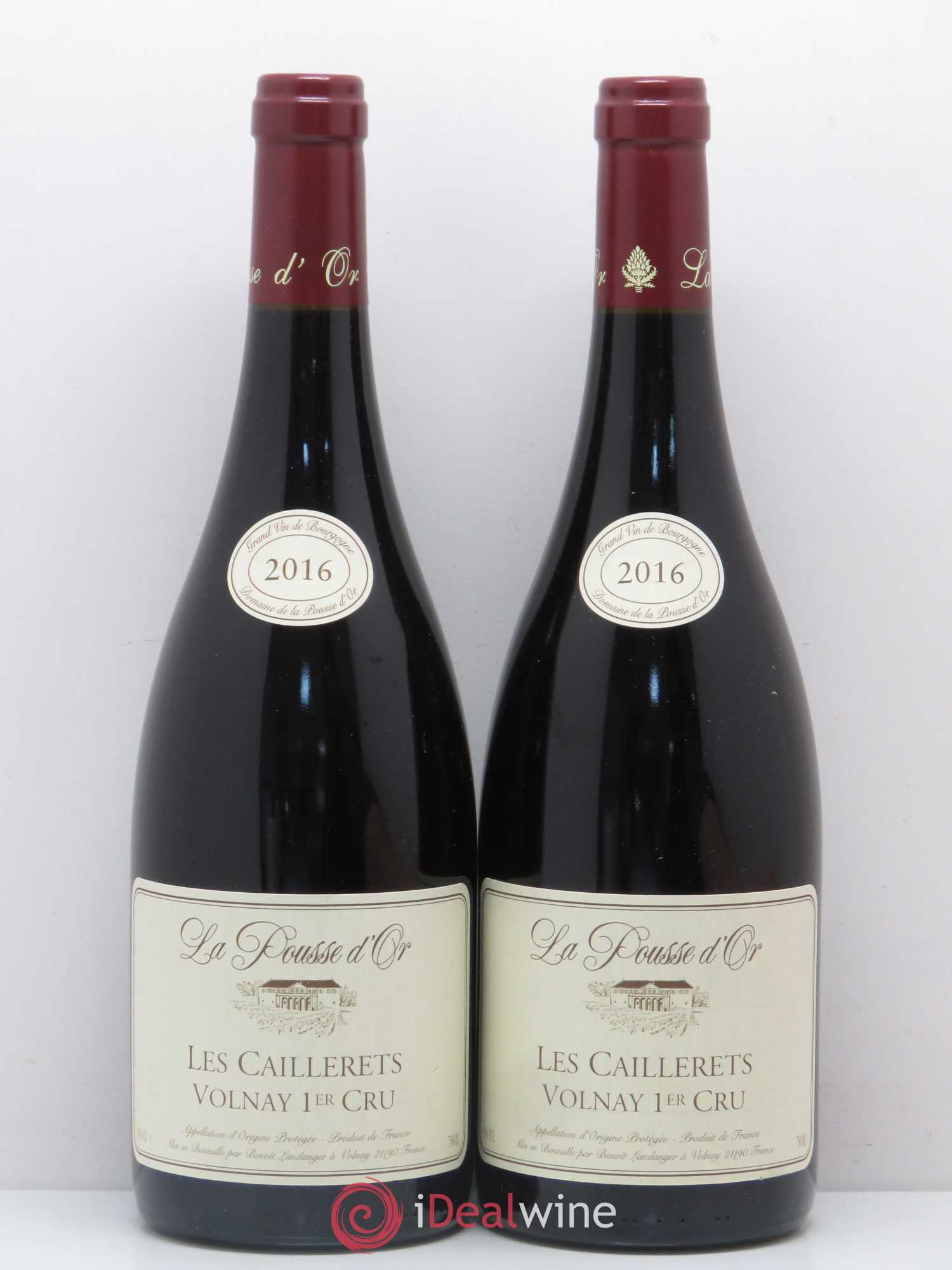 Volnay 1er Cru Les Caillerets La Pousse d'Or (Domaine de) 2016 - Lot de 2 bouteilles - 0