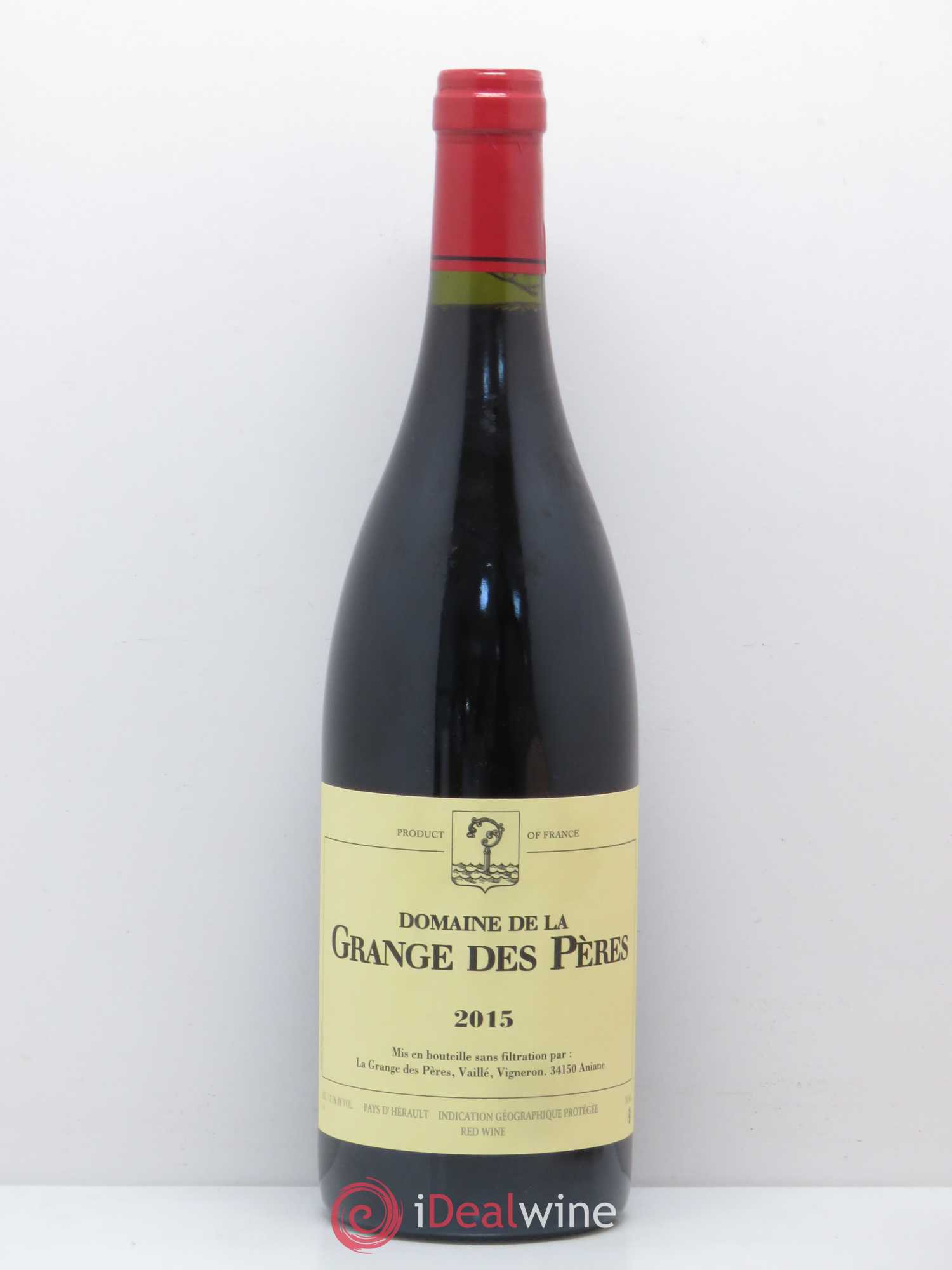 Pays d'Hérault Grange des Pères Laurent Vaillé 2015 - Lot de 1 bouteille - 0