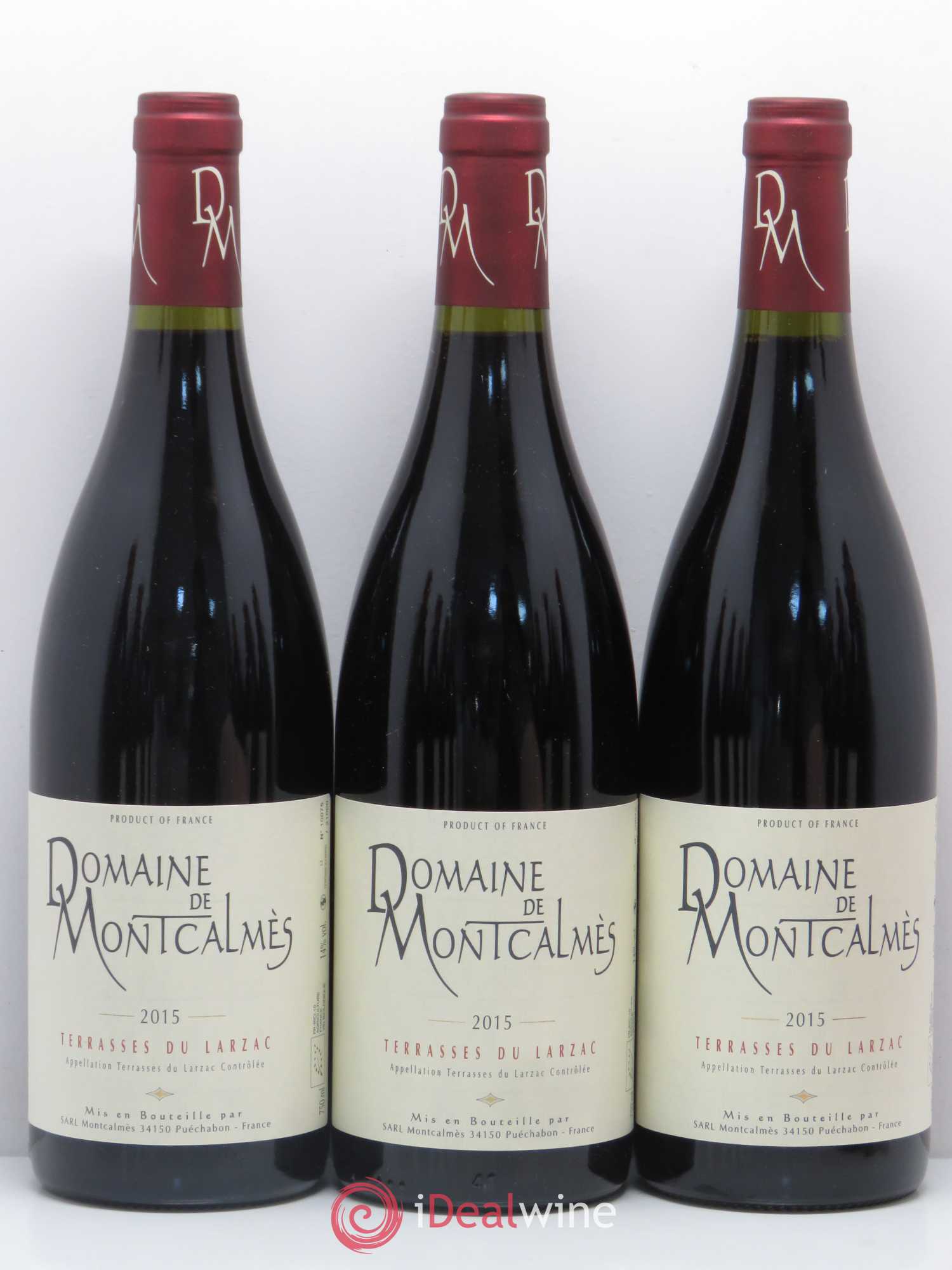 Terrasses du Larzac Domaine de Montcalmès Frédéric Pourtalié 2015 - Lotto di 12 bottiglie - 1