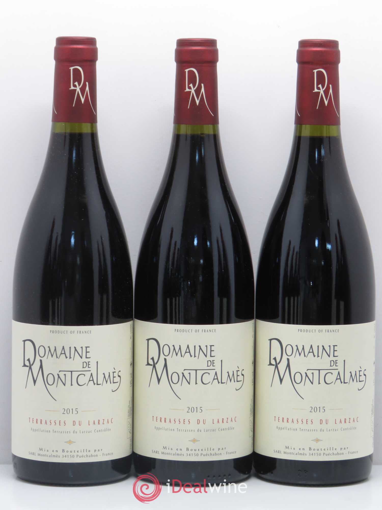 Terrasses du Larzac Domaine de Montcalmès Frédéric Pourtalié 2015 - Lotto di 12 bottiglie - 2
