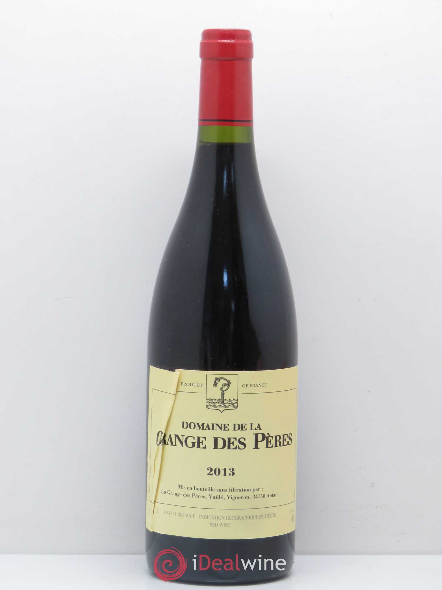 Pays d'Hérault Grange des Pères Laurent Vaillé 2013 - Lot de 1 bouteille - 0