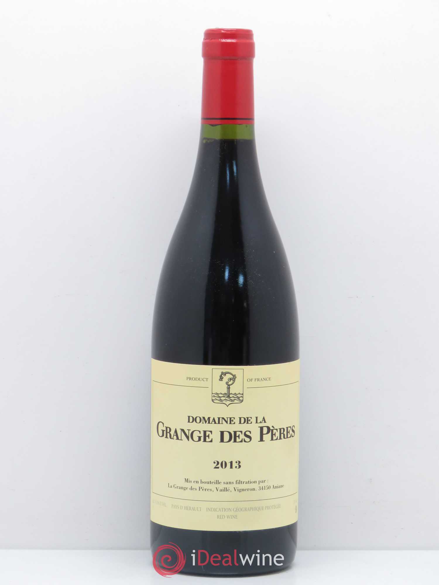 Pays d'Hérault Grange des Pères Laurent Vaillé 2013 - Lot de 1 bouteille - 0