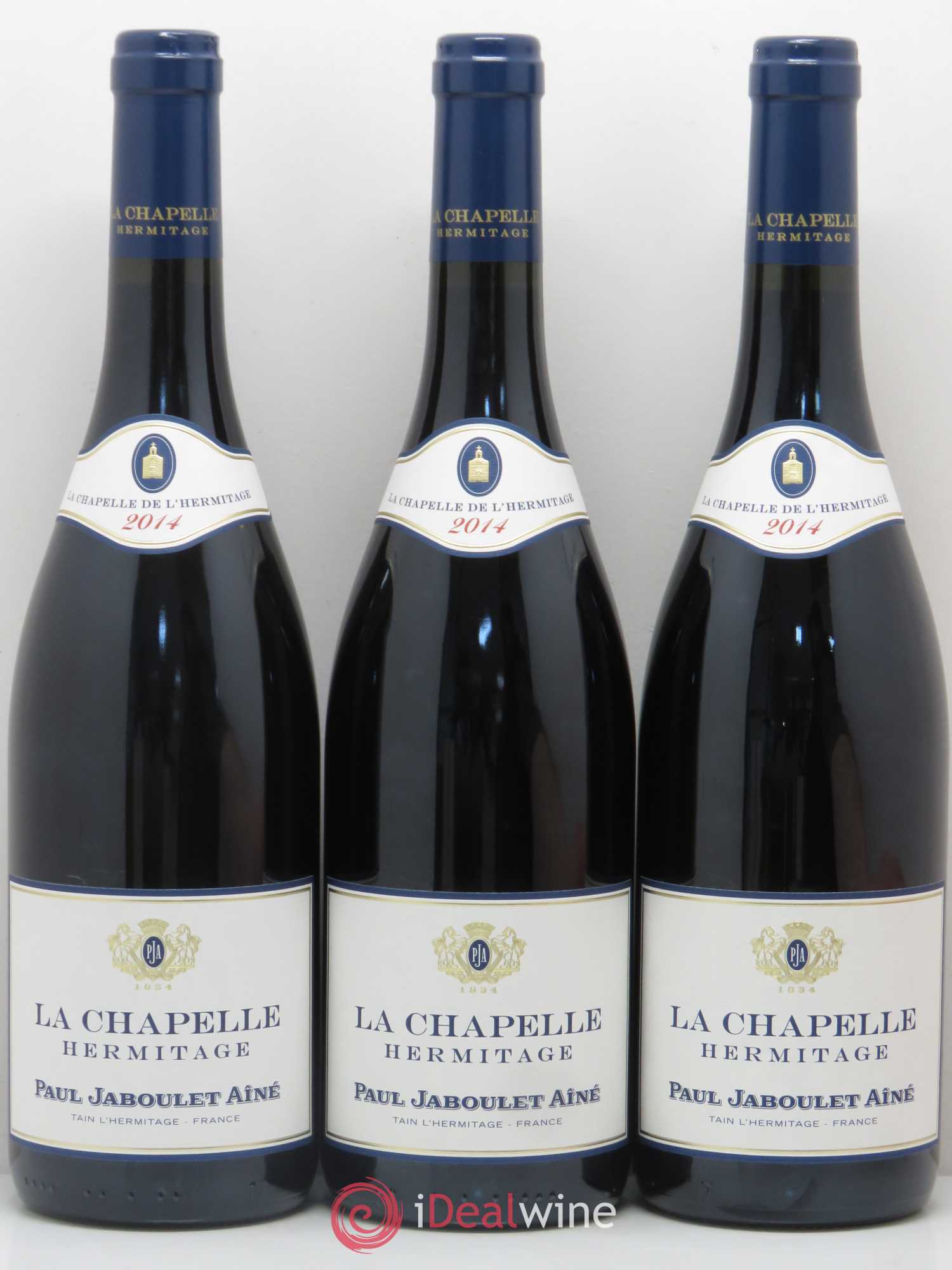 Hermitage La Chapelle Paul Jaboulet Ainé 2014 - Lot de 3 bouteilles - 0