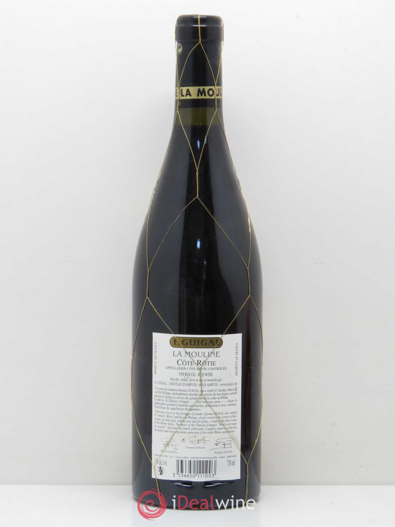 Côte-Rôtie La Mouline Guigal 2004 - Lot de 1 bouteille - 1
