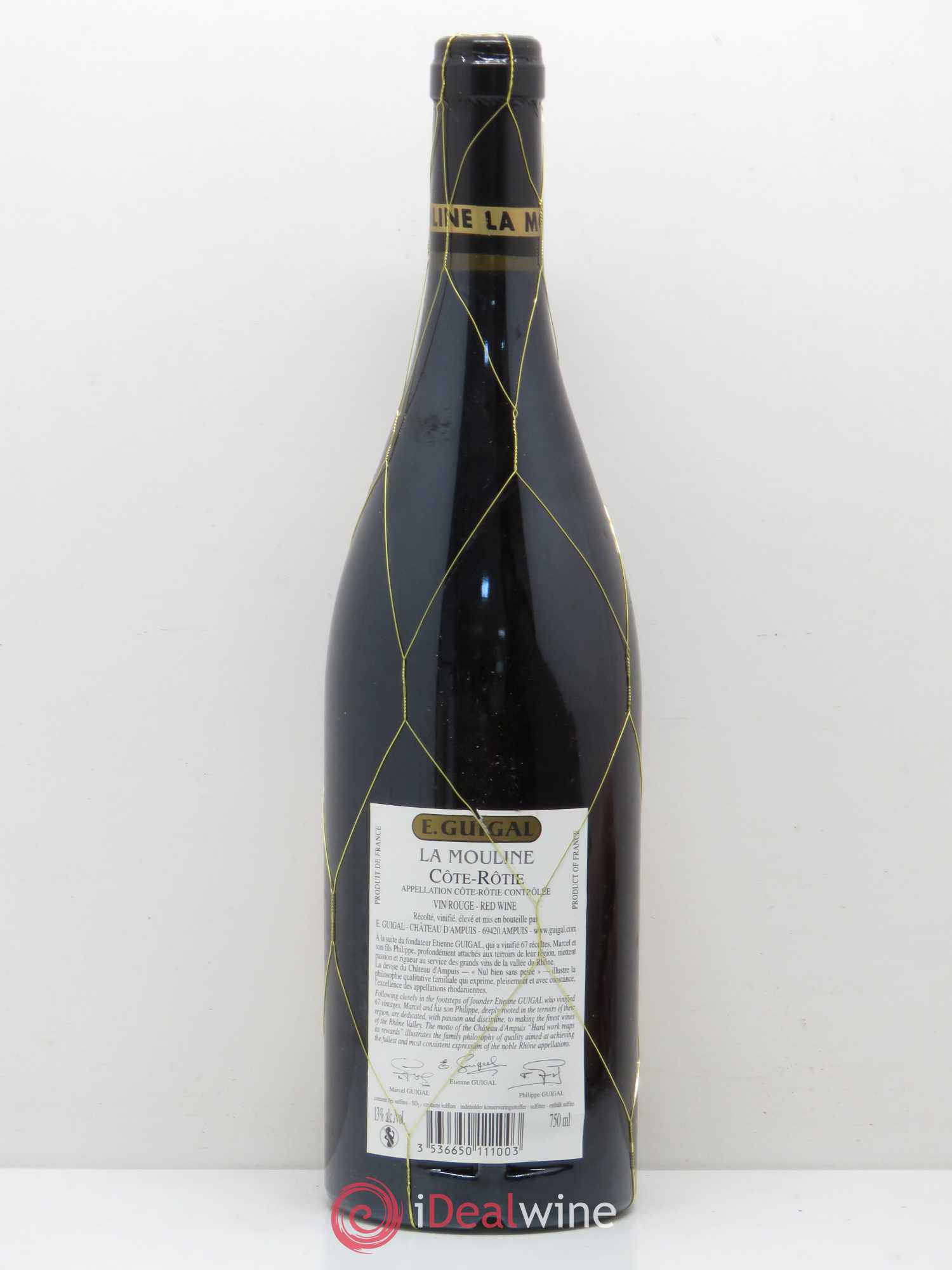 Côte-Rôtie La Mouline Guigal 2005 - Lot de 1 bouteille - 1