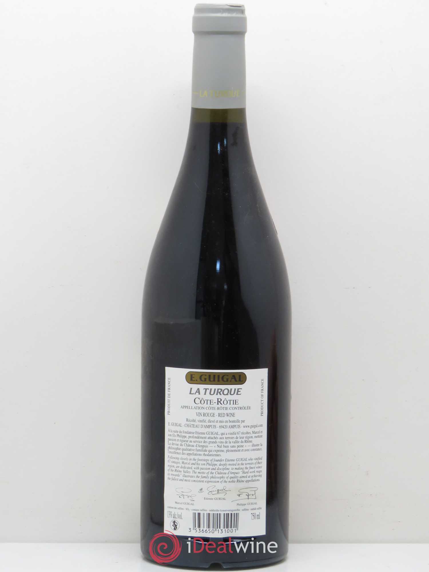 Côte-Rôtie La Turque Guigal 2004 - Lot de 1 bouteille - 1