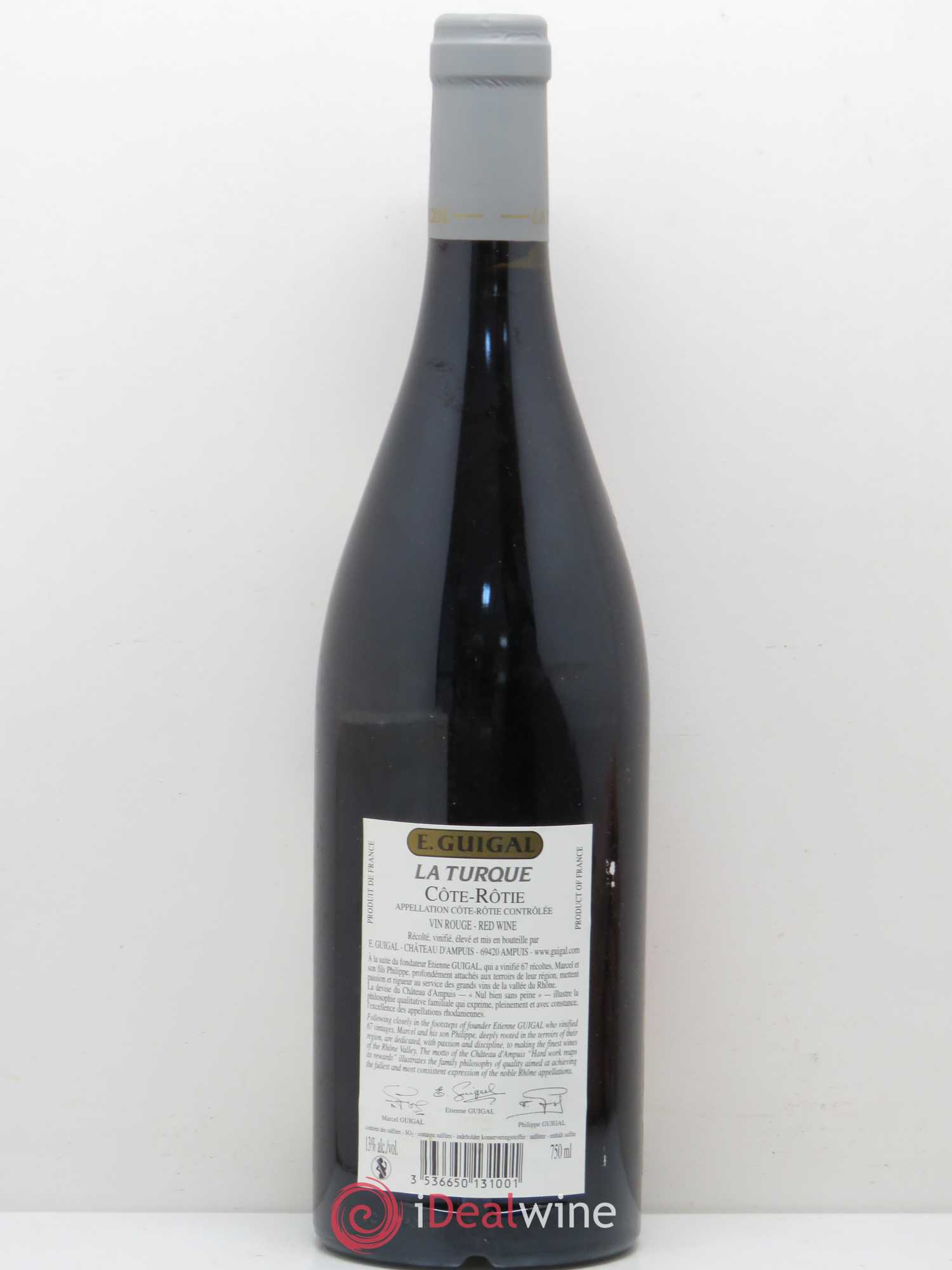 Côte-Rôtie La Turque Guigal 2005 - Lot de 1 bouteille - 1
