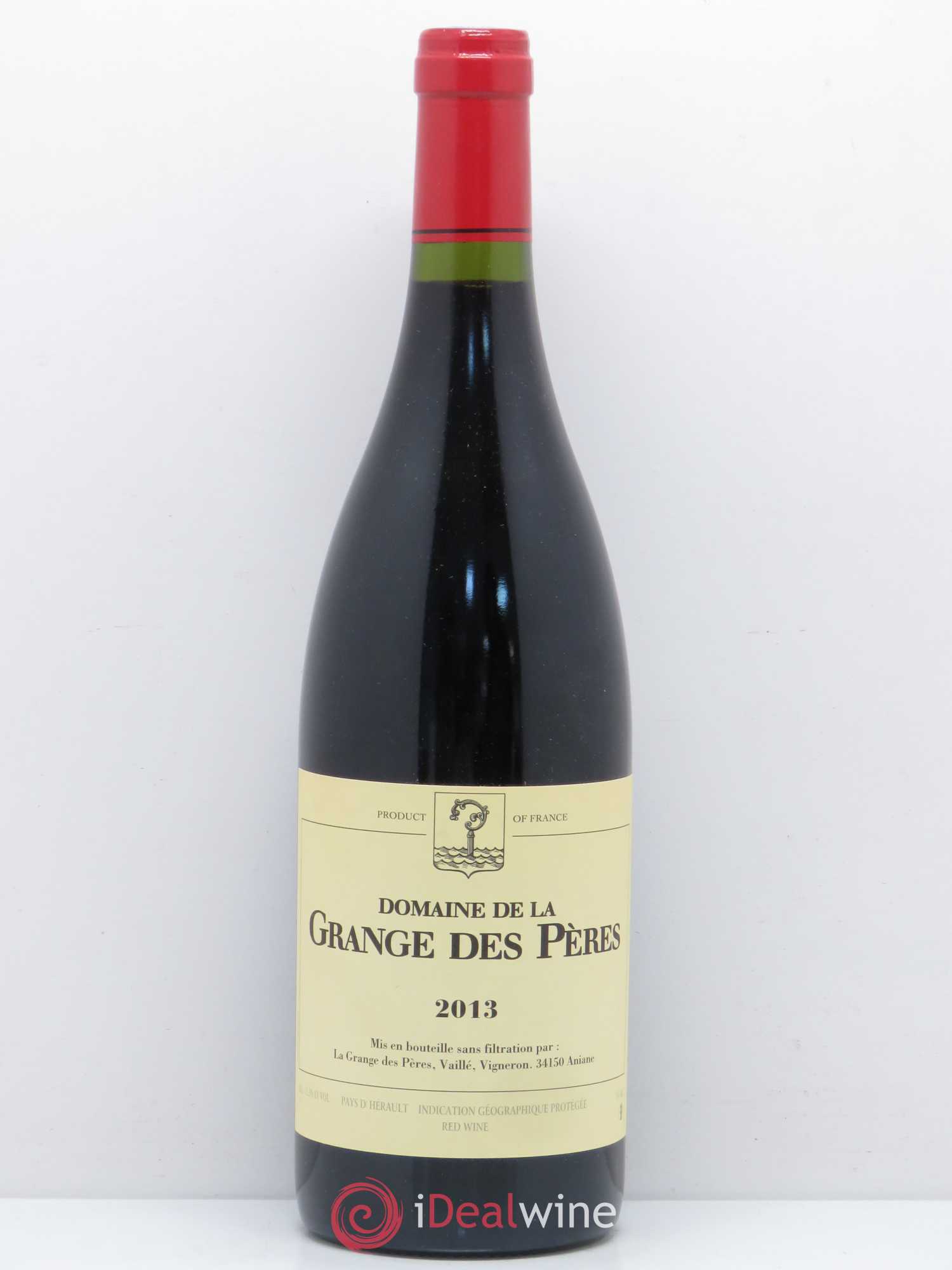 Pays d'Hérault Grange des Pères Laurent Vaillé 2013 - Lot de 1 bouteille - 0