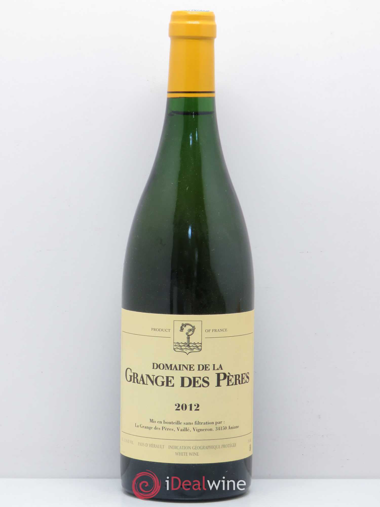 Pays d'Hérault Grange des Pères Laurent Vaillé 2012 - Lot de 1 bouteille - 0