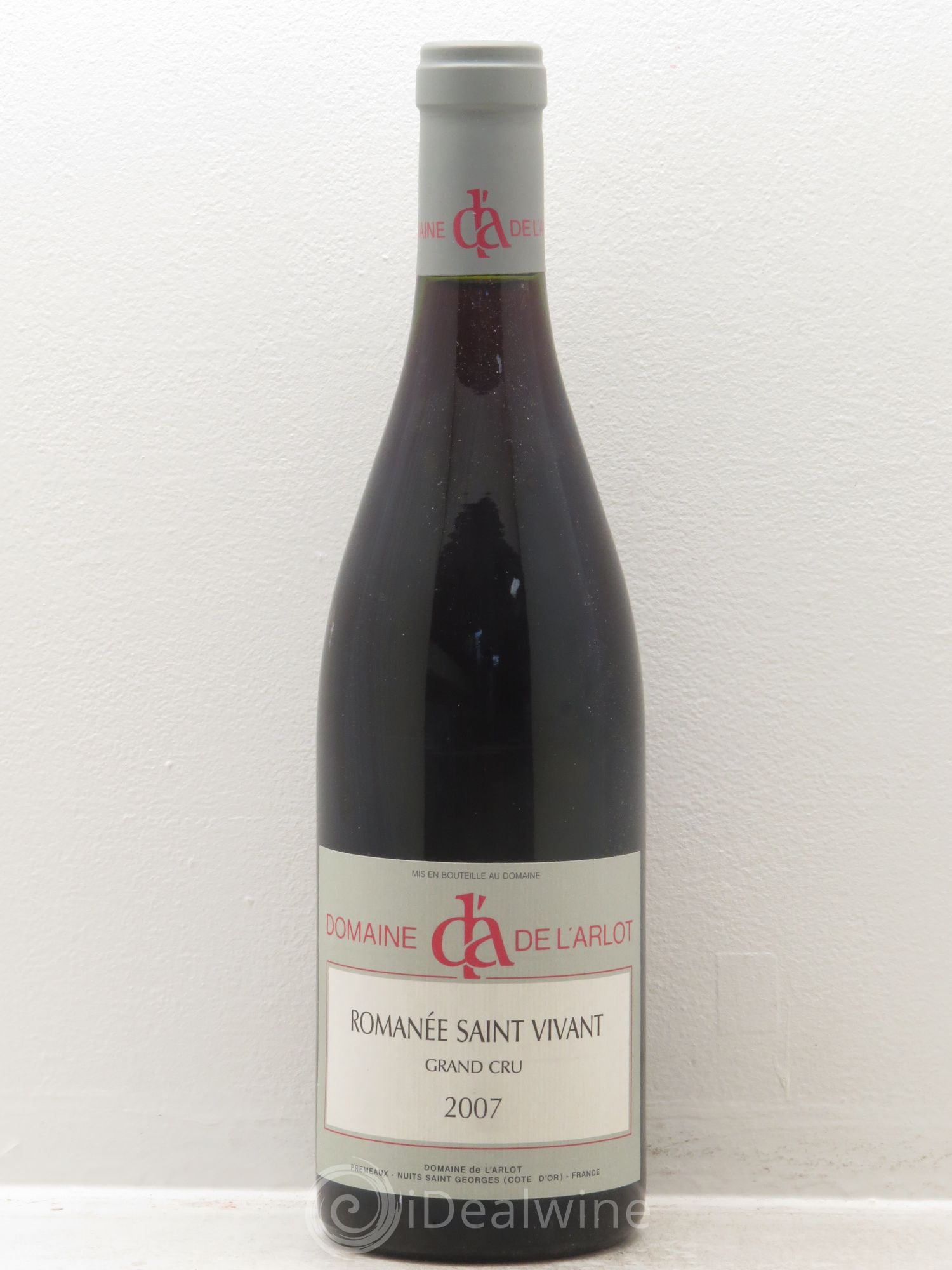Romanée-Saint-Vivant Grand Cru Domaine de l'Arlot 2007 - Lot de 1 bouteille - 0