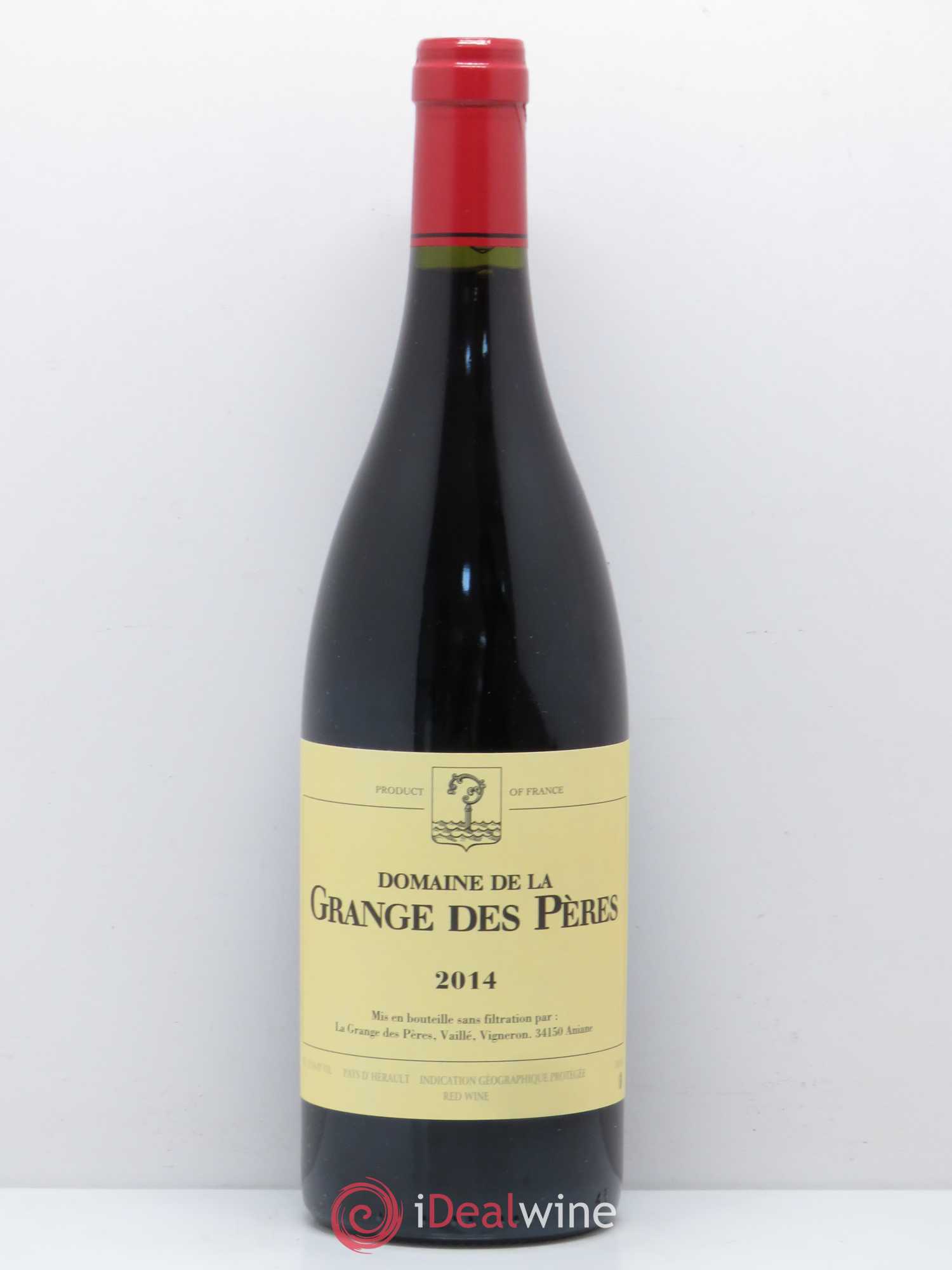 Pays d'Hérault Grange des Pères Laurent Vaillé 2014 - Lot de 1 bouteille - 0