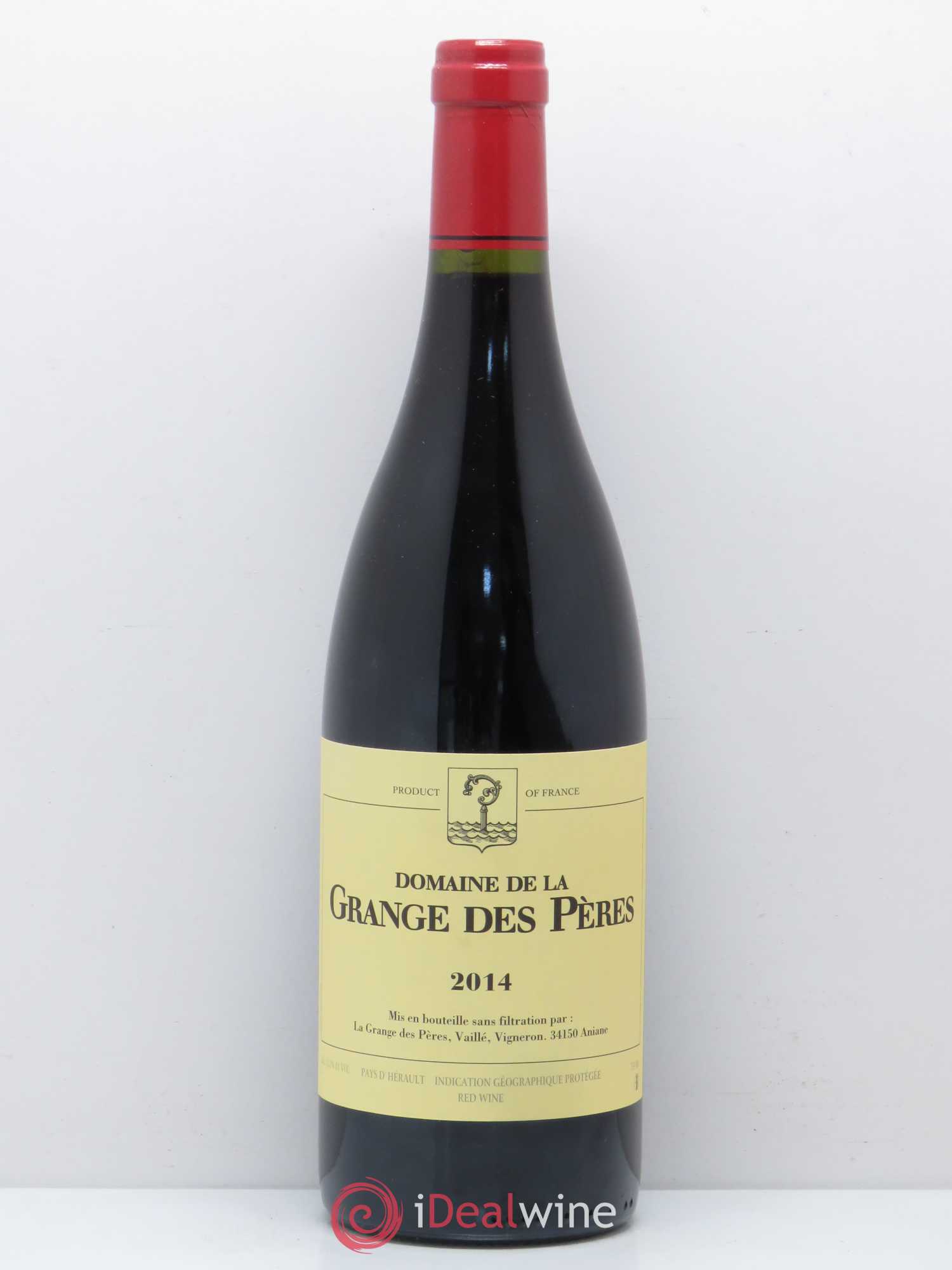 Pays d'Hérault Grange des Pères Laurent Vaillé 2014 - Lot de 1 bouteille - 0