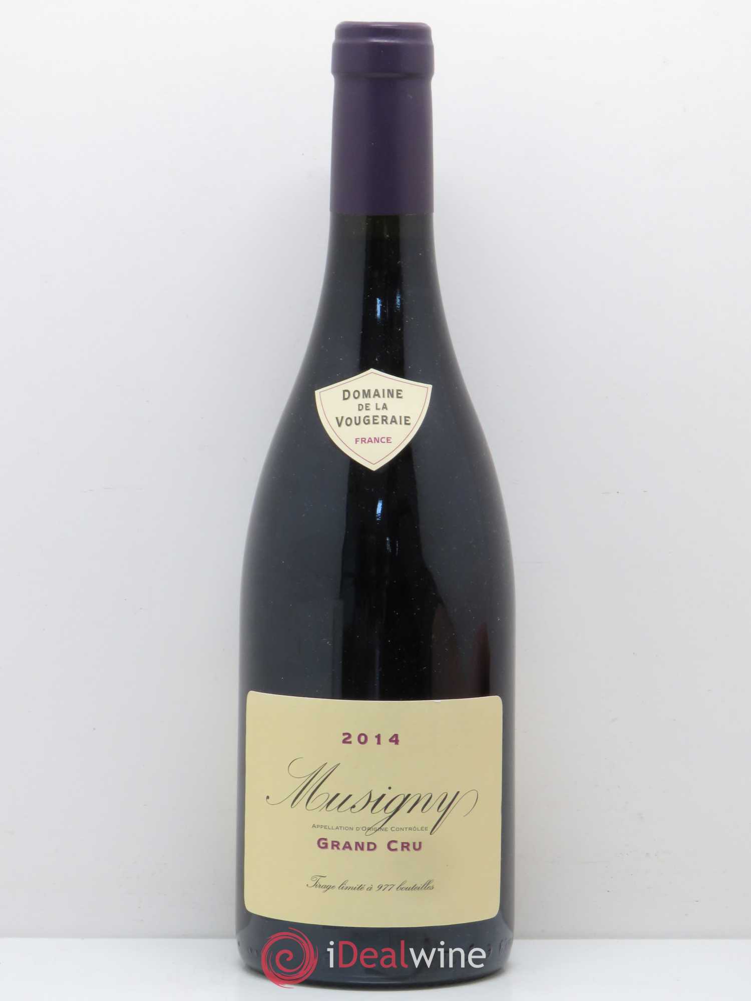 Musigny Grand Cru La Vougeraie 2014 - Lot de 1 bouteille - 0