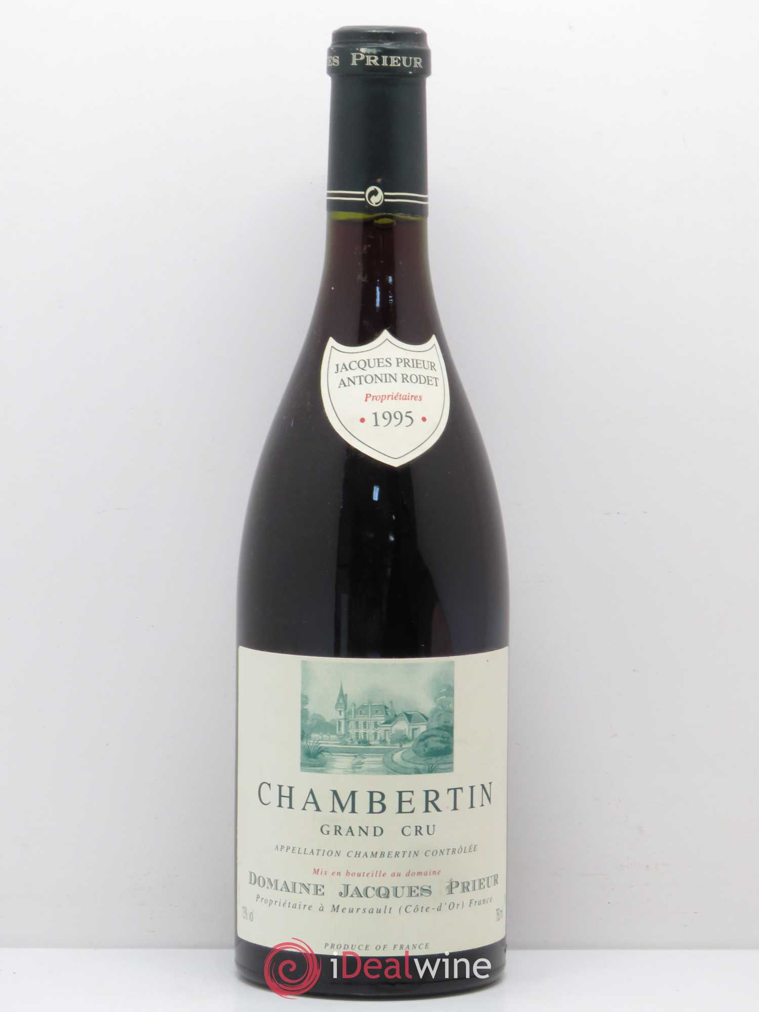 Chambertin Grand Cru Jacques Prieur (Domaine) 1995 - Lot de 1 bouteille - 0