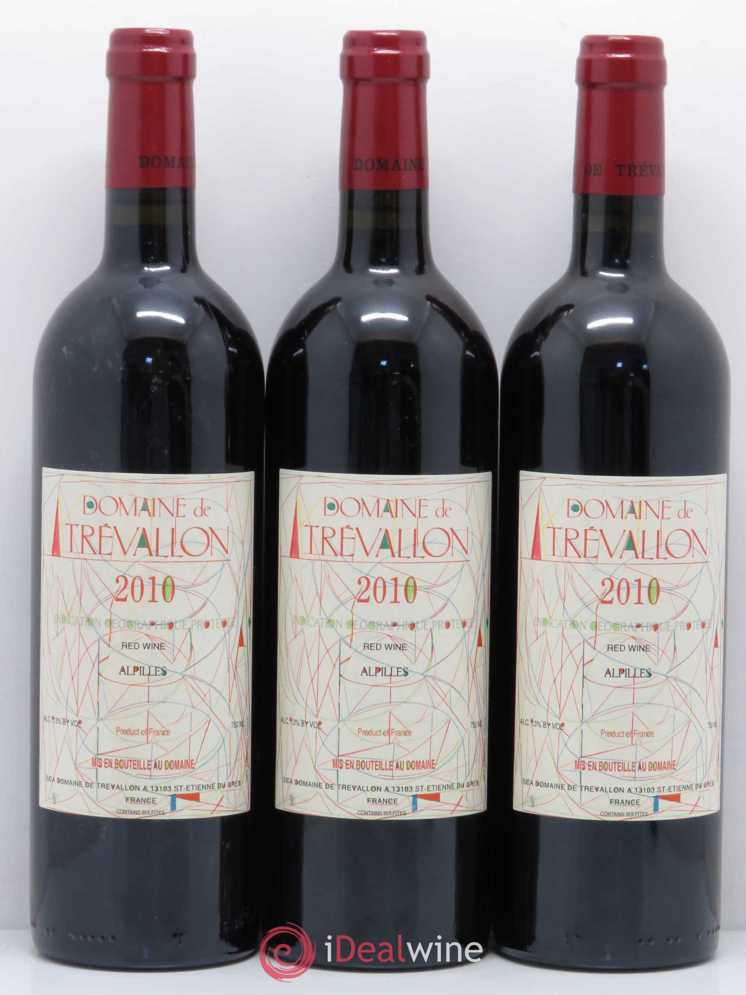 Coteaux d'Aix-en-Provence Trévallon (Domaine de) Eloi Dürrbach 2010 - Lot de 6 bouteilles - 2