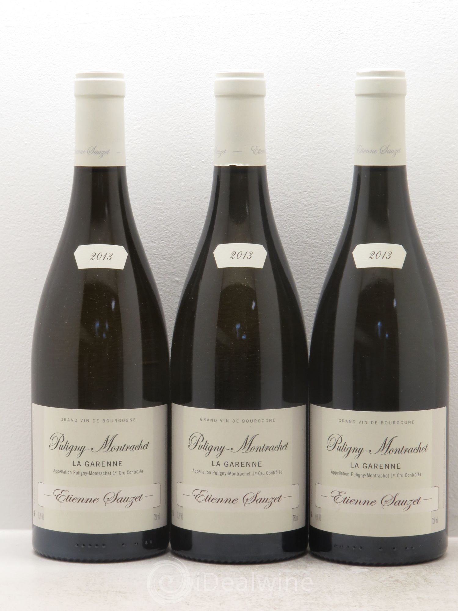 Puligny-Montrachet 1er Cru La Garenne Etienne Sauzet 2013 - Lot de 3 bouteilles - 0