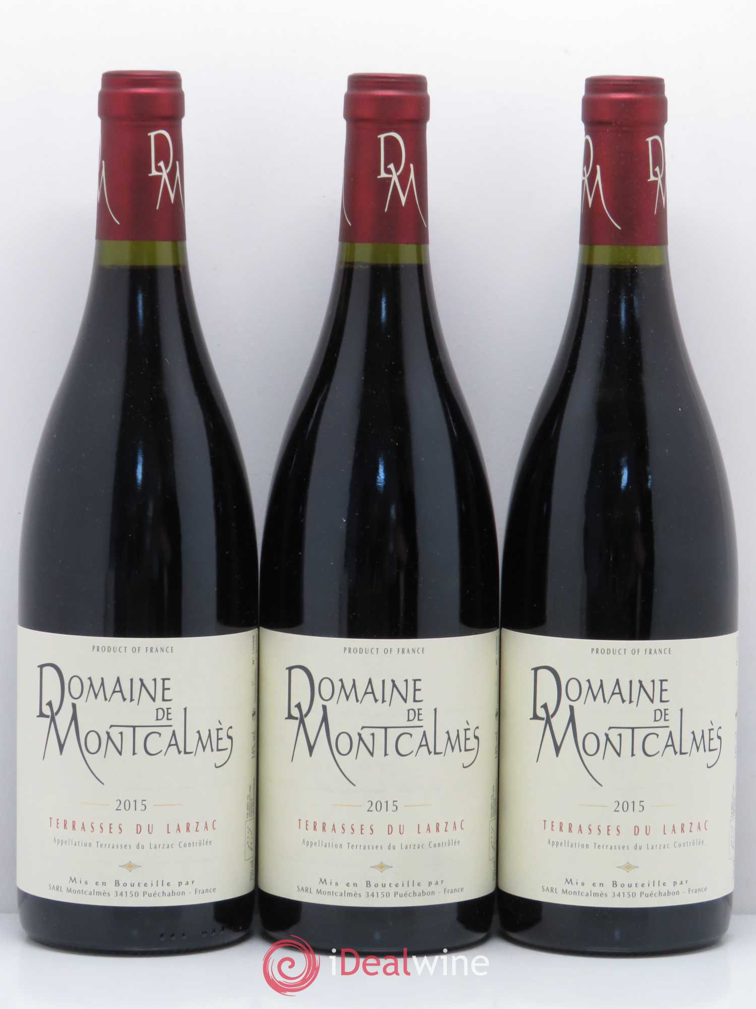 Terrasses du Larzac Domaine de Montcalmès Frédéric Pourtalié 2015 - Lot de 6 bouteilles - 2