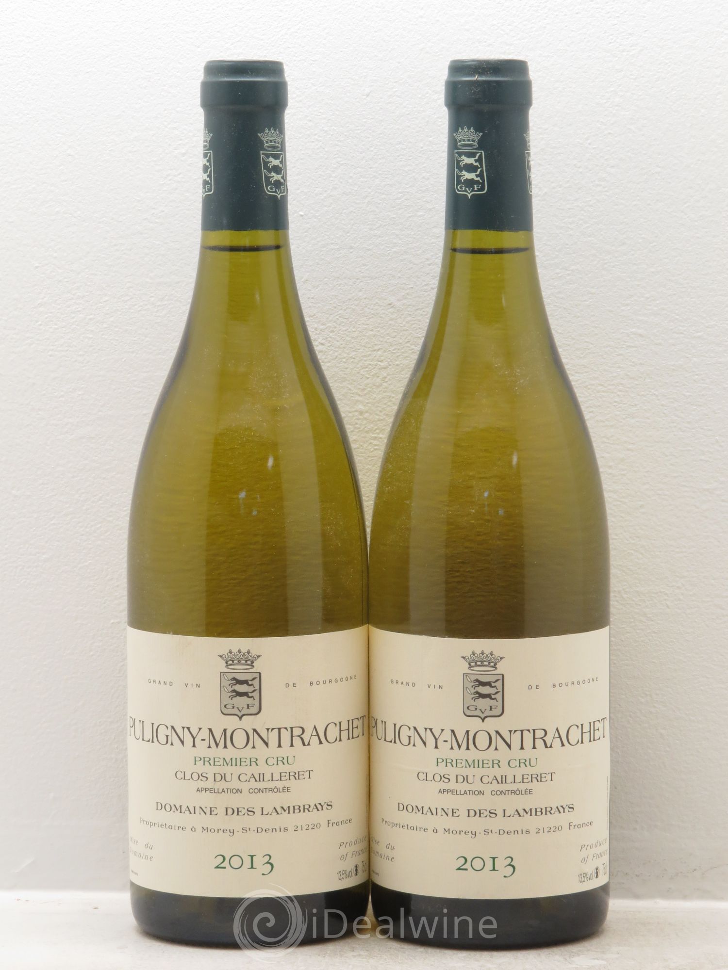 Puligny-Montrachet 1er Cru Clos du Cailleret Domaine des Lambrays 2013 - Lot de 2 bouteilles - 0