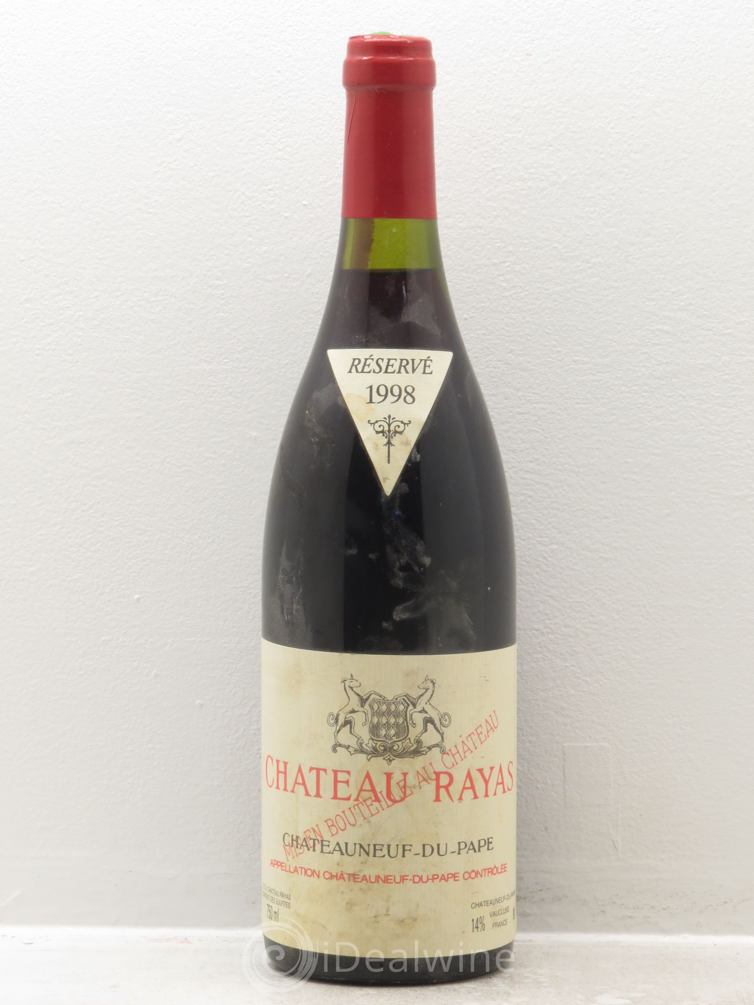 Châteauneuf-du-Pape Château Rayas Emmanuel Reynaud 1998 - Lot de 1 bouteille - 0