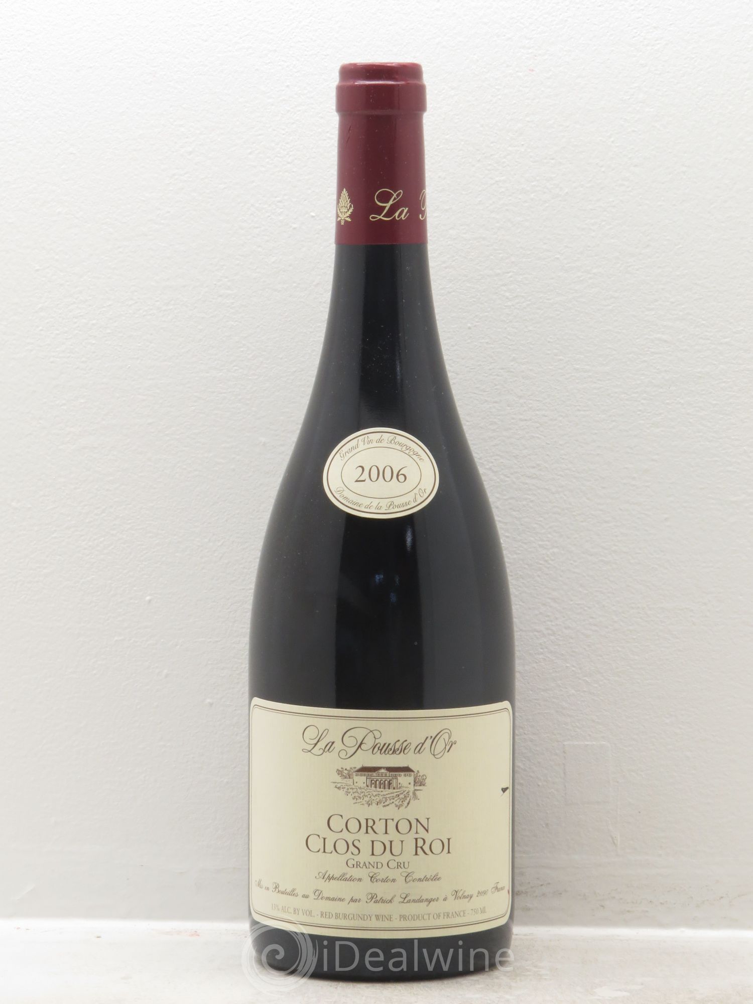 Corton Grand Cru Clos du Roi La Pousse d'Or (Domaine de) 2006 - Lot de 1 bouteille - 0