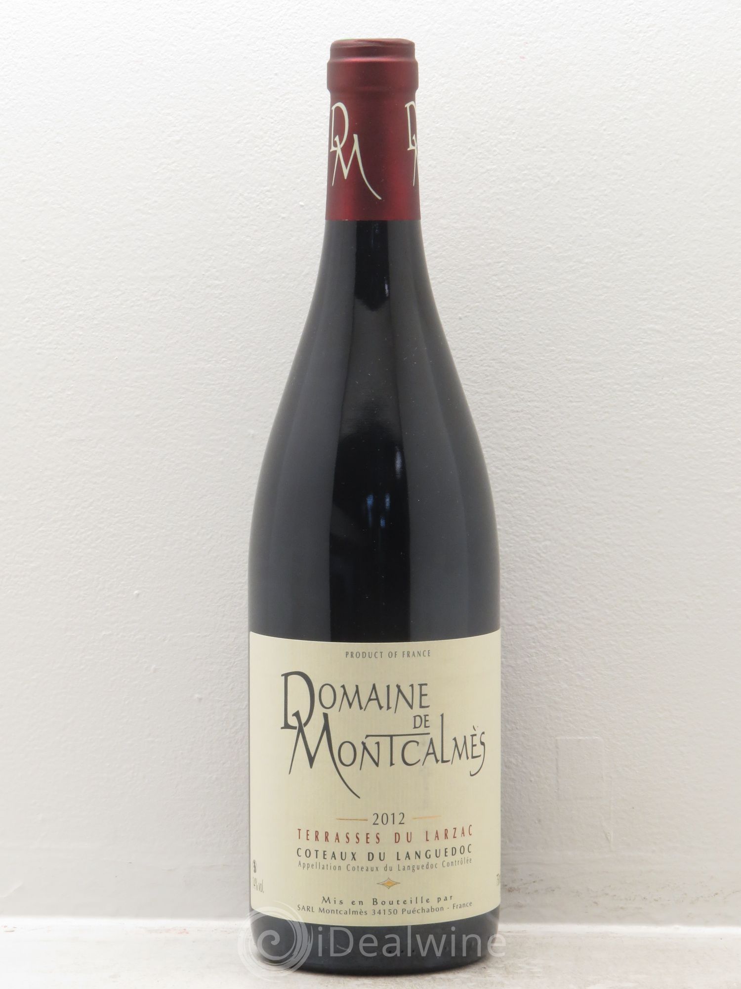 Terrasses du Larzac Domaine de Montcalmès Frédéric Pourtalié 2012 - Lot de 12 bouteilles - 0