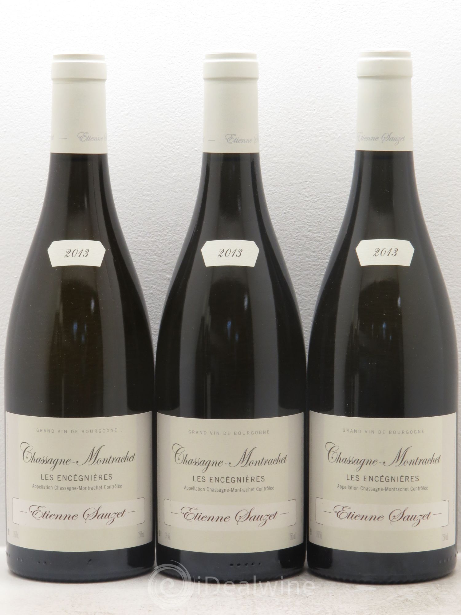 Chassagne-Montrachet Les Encégnières Etienne Sauzet 2013 - Lot de 3 bouteilles - 0