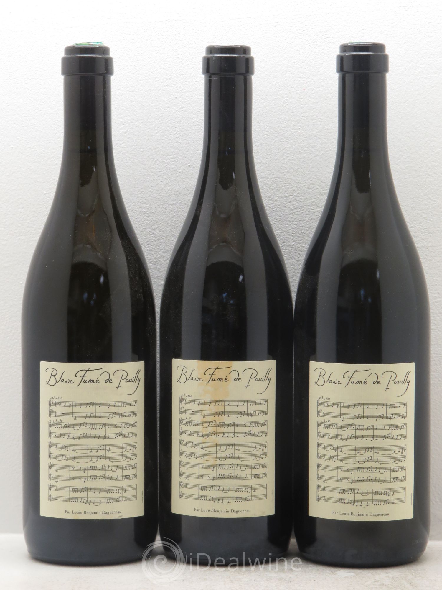 Pouilly-Fumé Blanc Fumé de Pouilly Dagueneau (Domaine Didier - Louis-Benjamin) 2012 - Lot de 3 bouteilles - 0