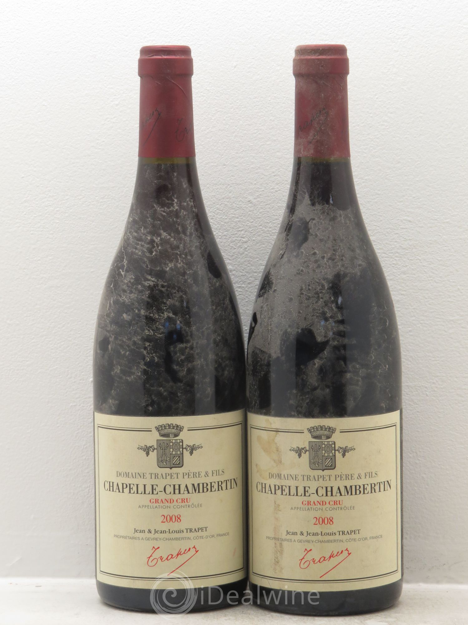 Chapelle-Chambertin Grand Cru Domaine Trapet 2008 - Lot de 2 bouteilles - 0