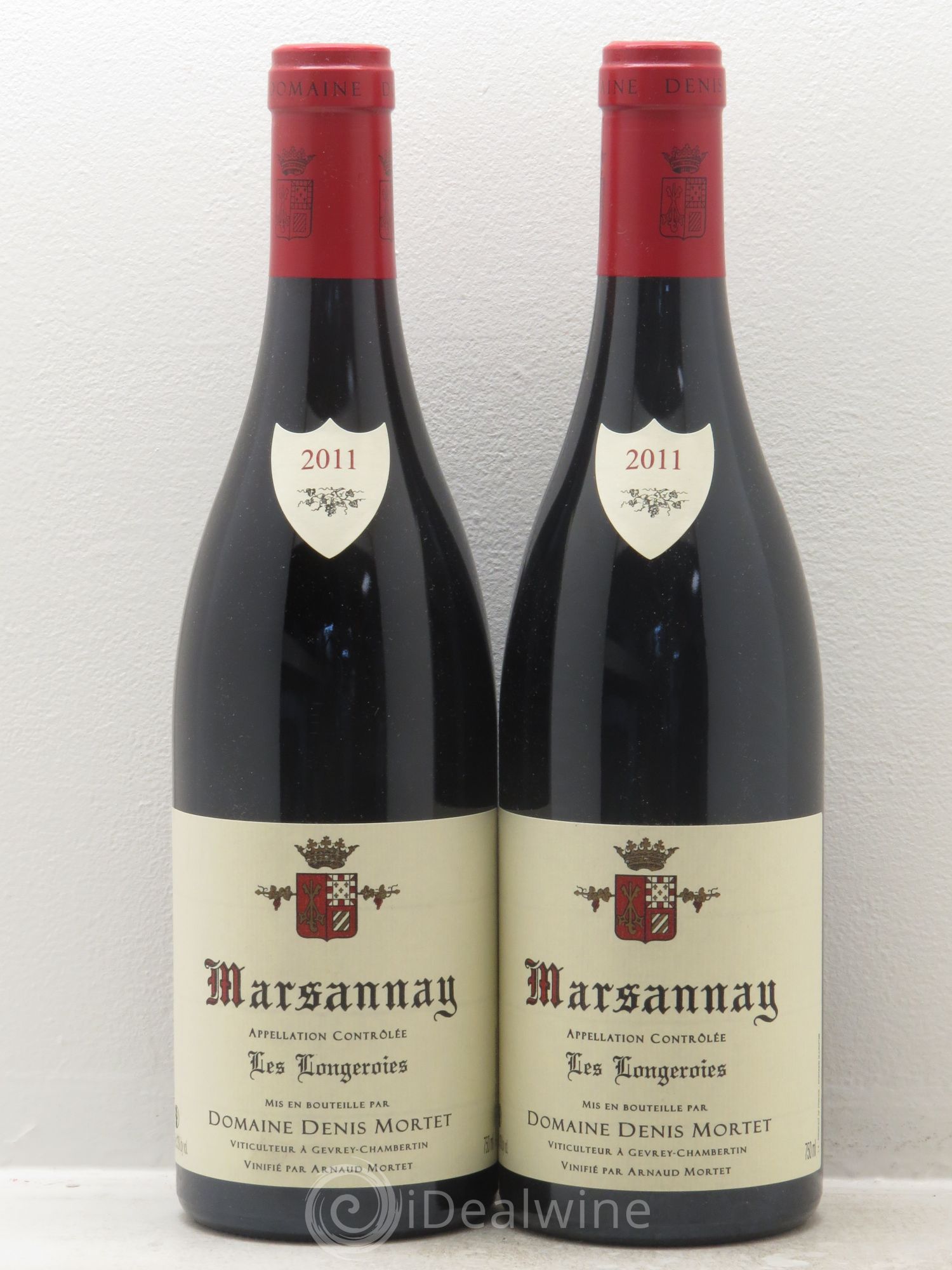 Marsannay Les Longeroies Denis Mortet (Domaine) 2011 - Lot de 2 bouteilles - 0