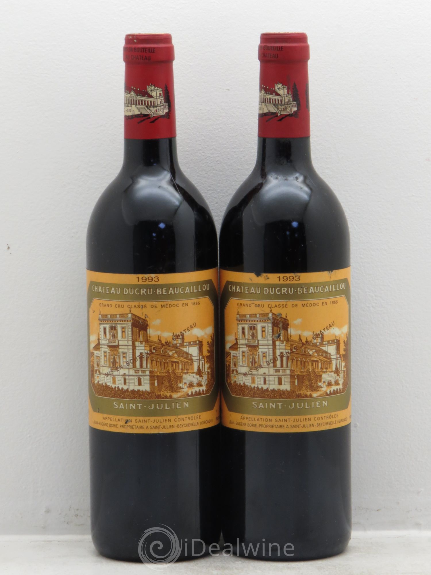 Château Ducru Beaucaillou 2ème Grand Cru Classé 1993 - Lot de 2 bouteilles - 0